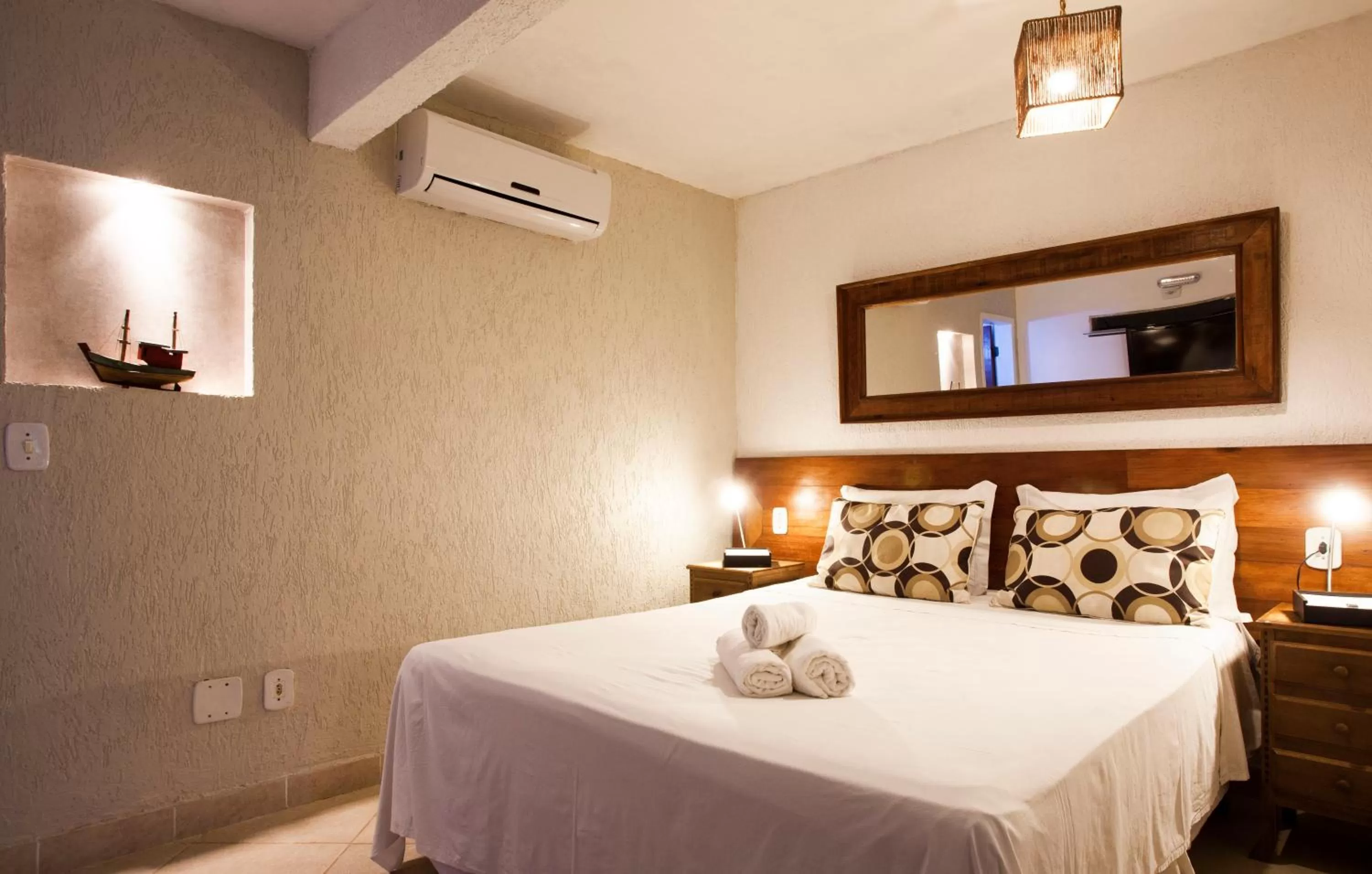 Bedroom, Bed in Pousada Praia João Fernandes