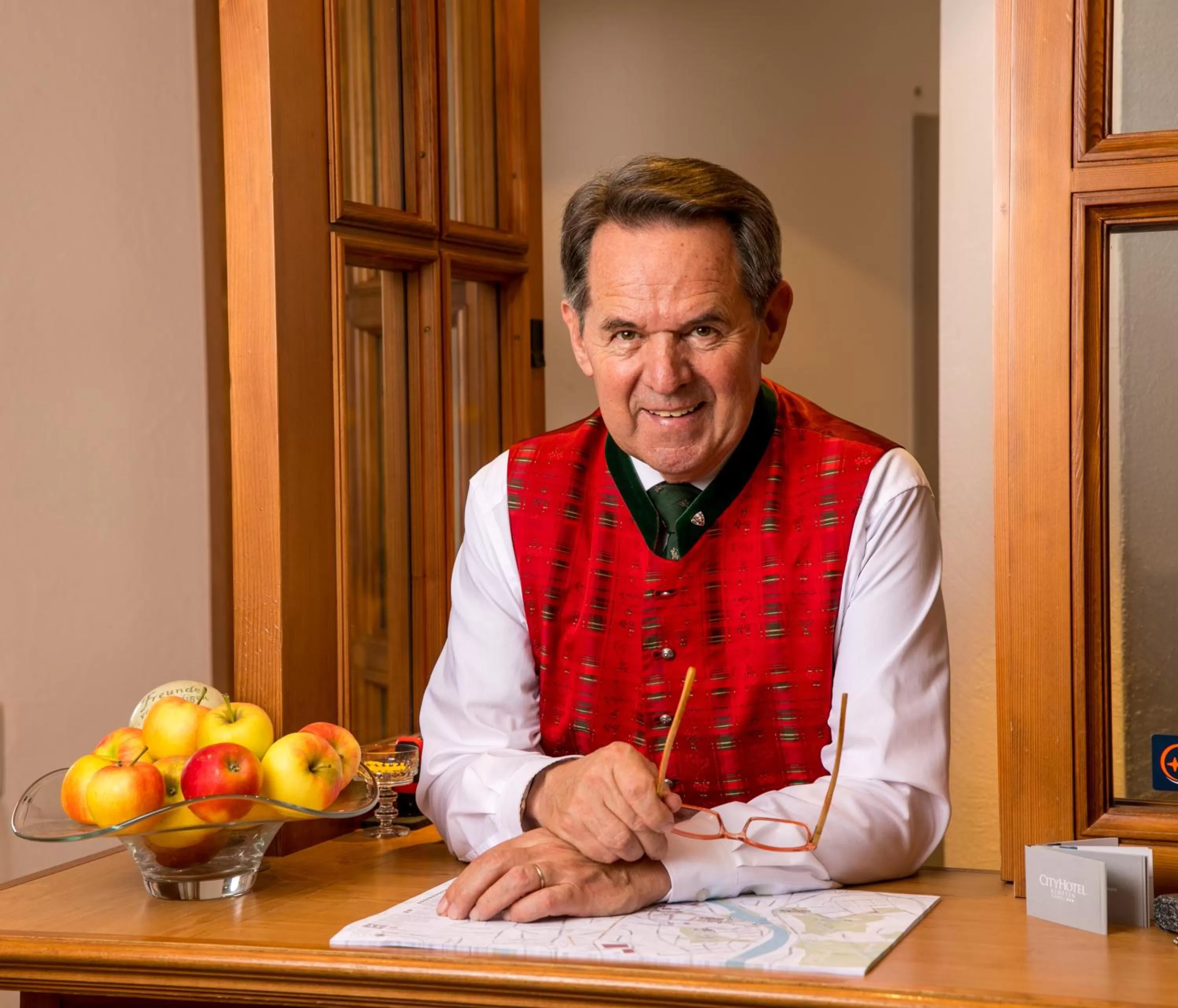 Lobby or reception in CityHotel Kempten