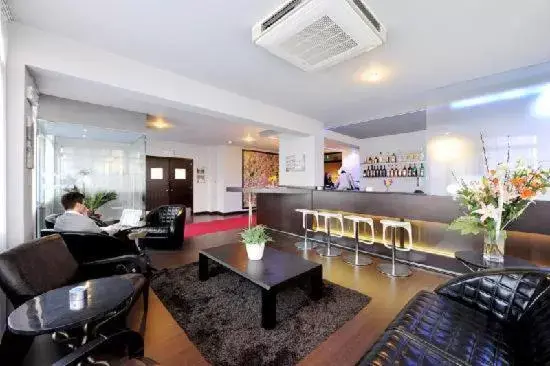 Lobby or reception in M14 Hotel & Spa Lobby or reception in M14 Hotel & Spa