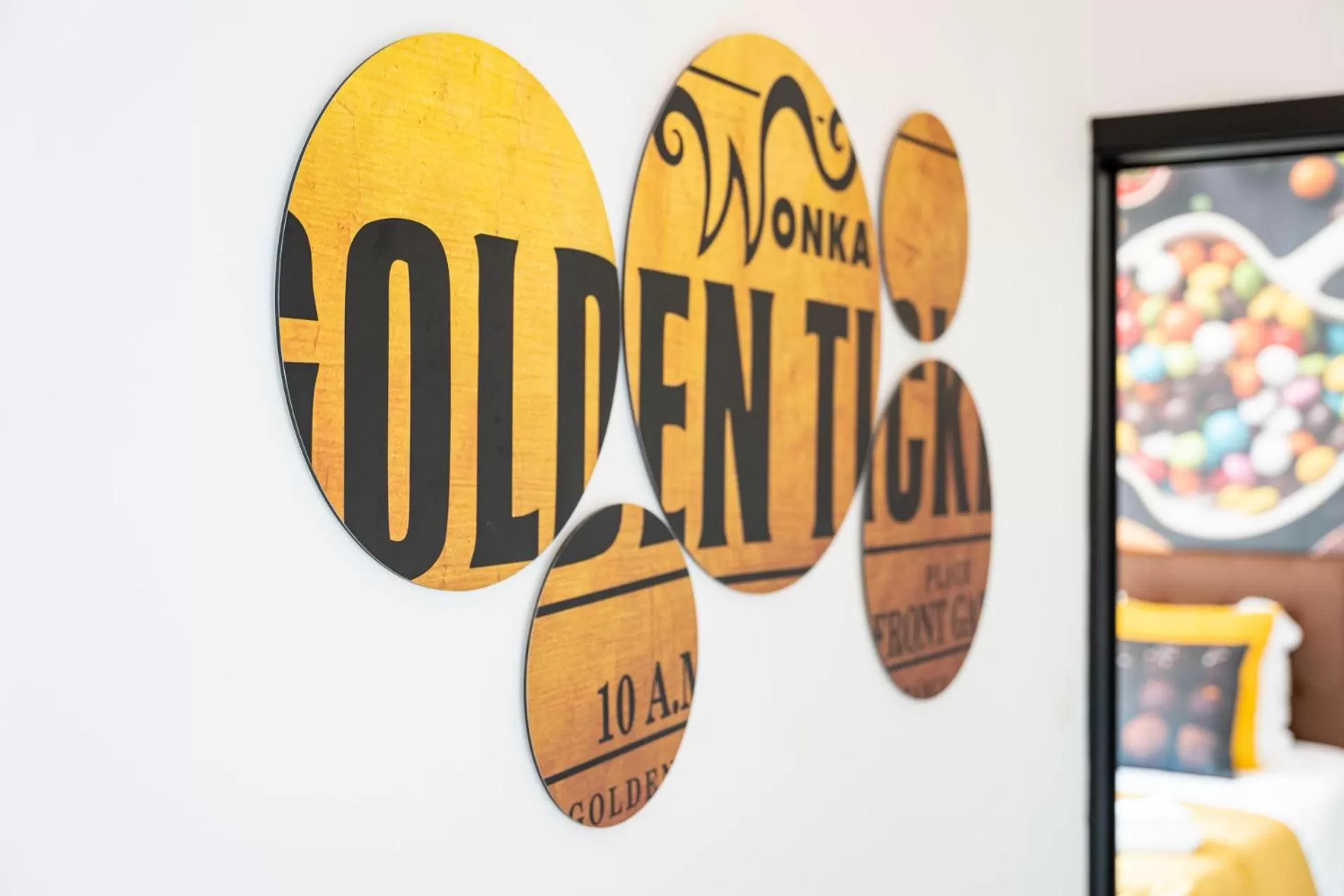 Decorative detail in The Chocolate Suites