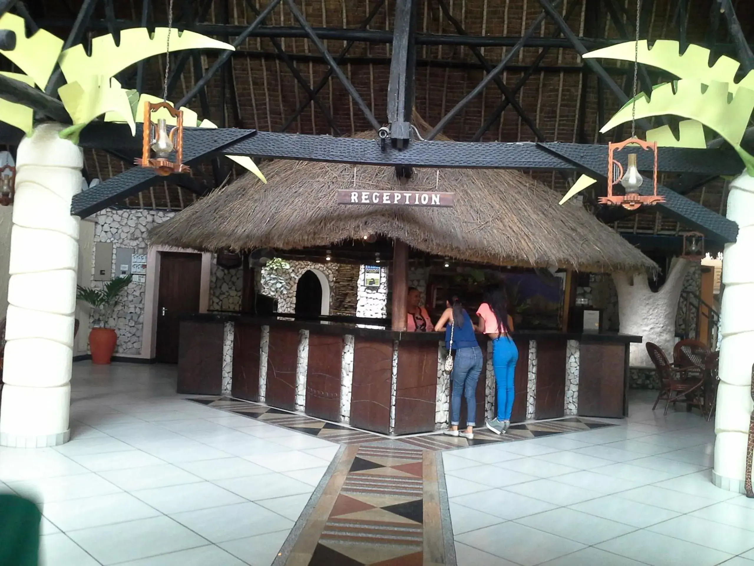 Lobby or reception in Bamburi Beach Hotel