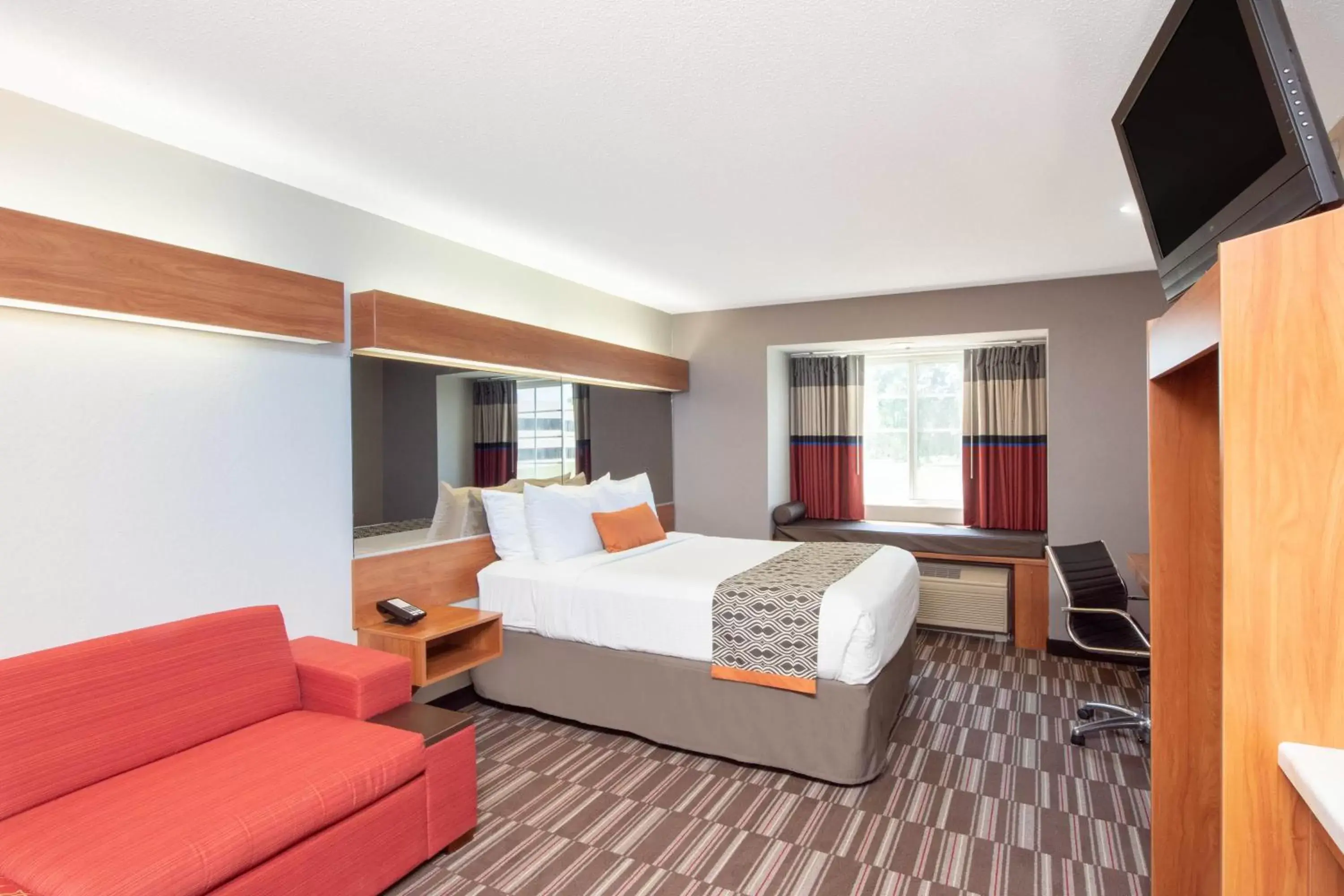 Shower, Bed in Microtel Inn & Suites by Wyndham Springfield