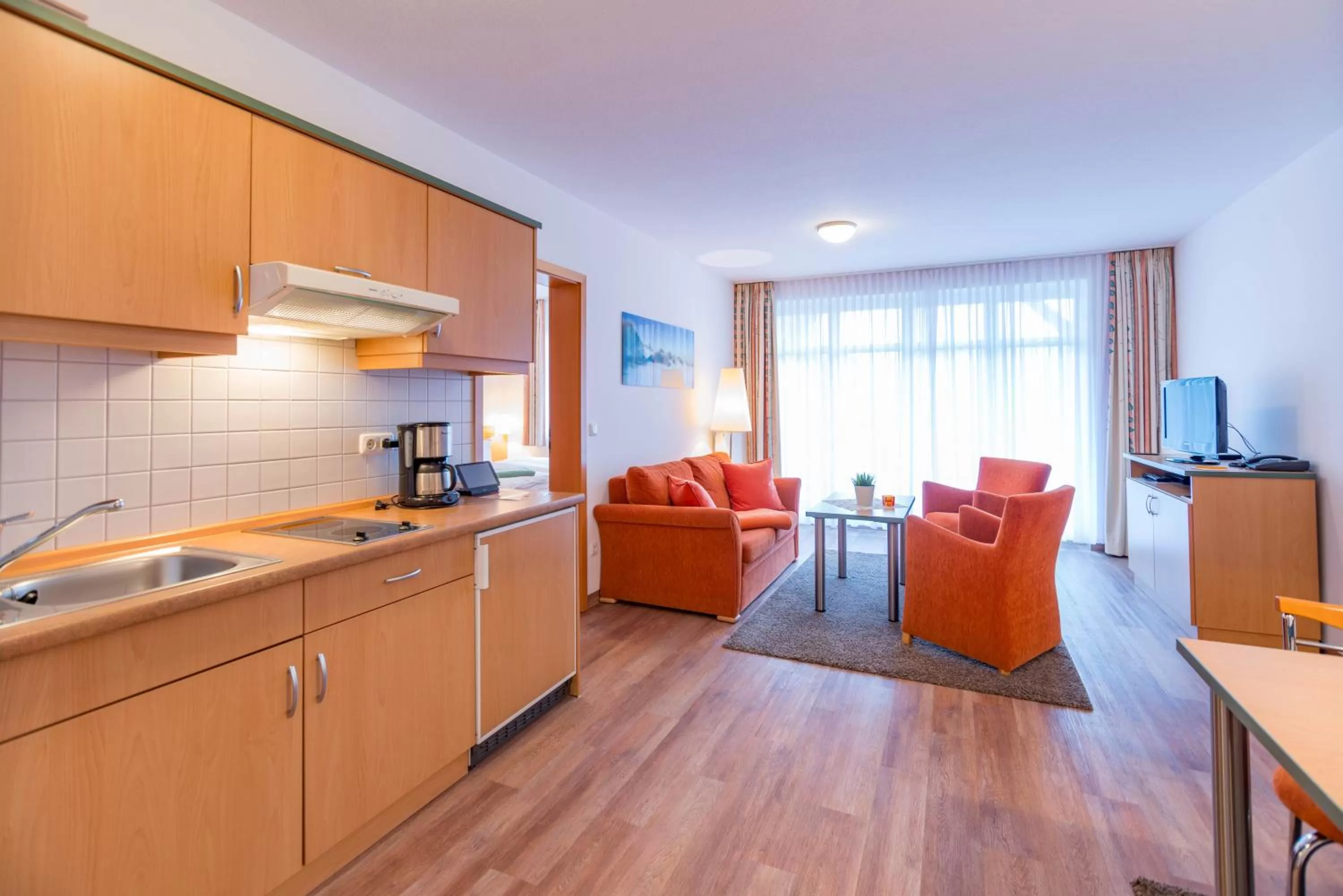 Photo of the whole room in Am Weststrand Apartmenthaus Waldeck