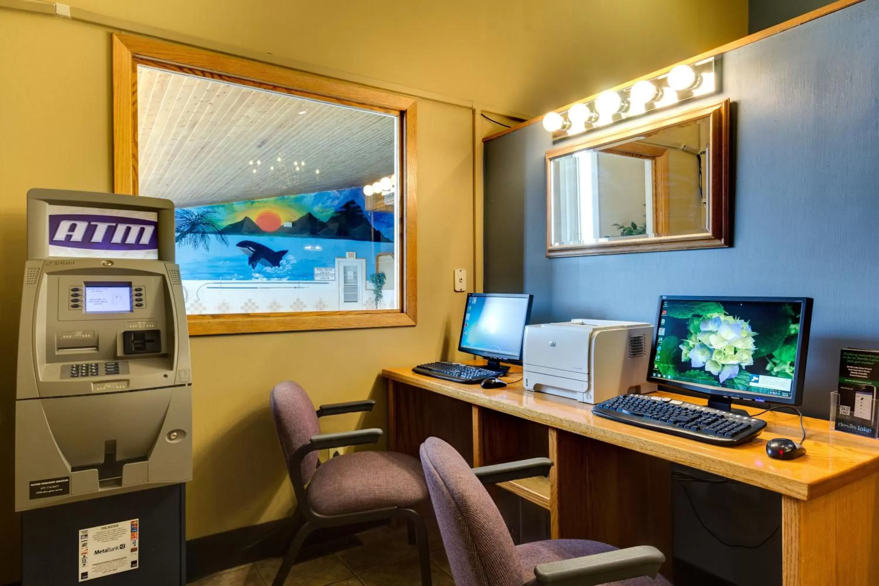 Business facilities, Business Area/Conference Room in Fireside Inn and Suites