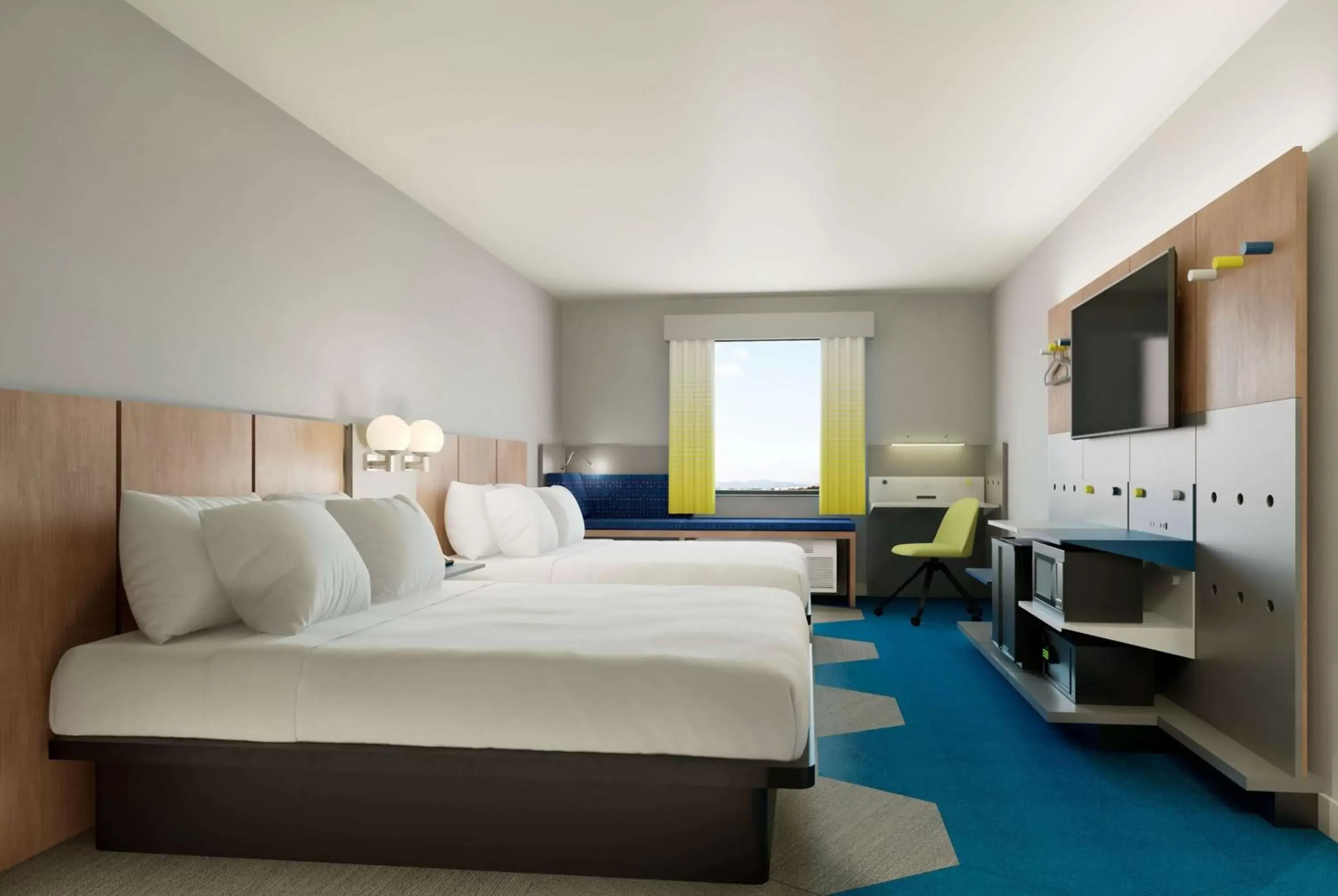 Photo of the whole room, Bed in Microtel Inn & Suites by Wyndham Winchester