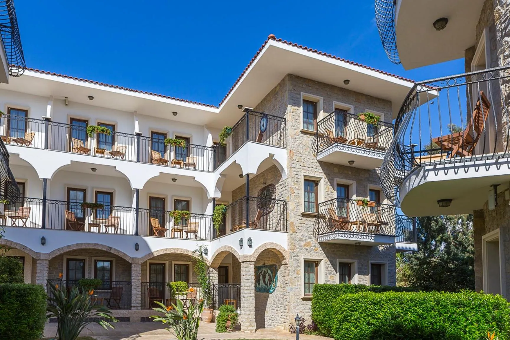 Property building in Orcey Hotel