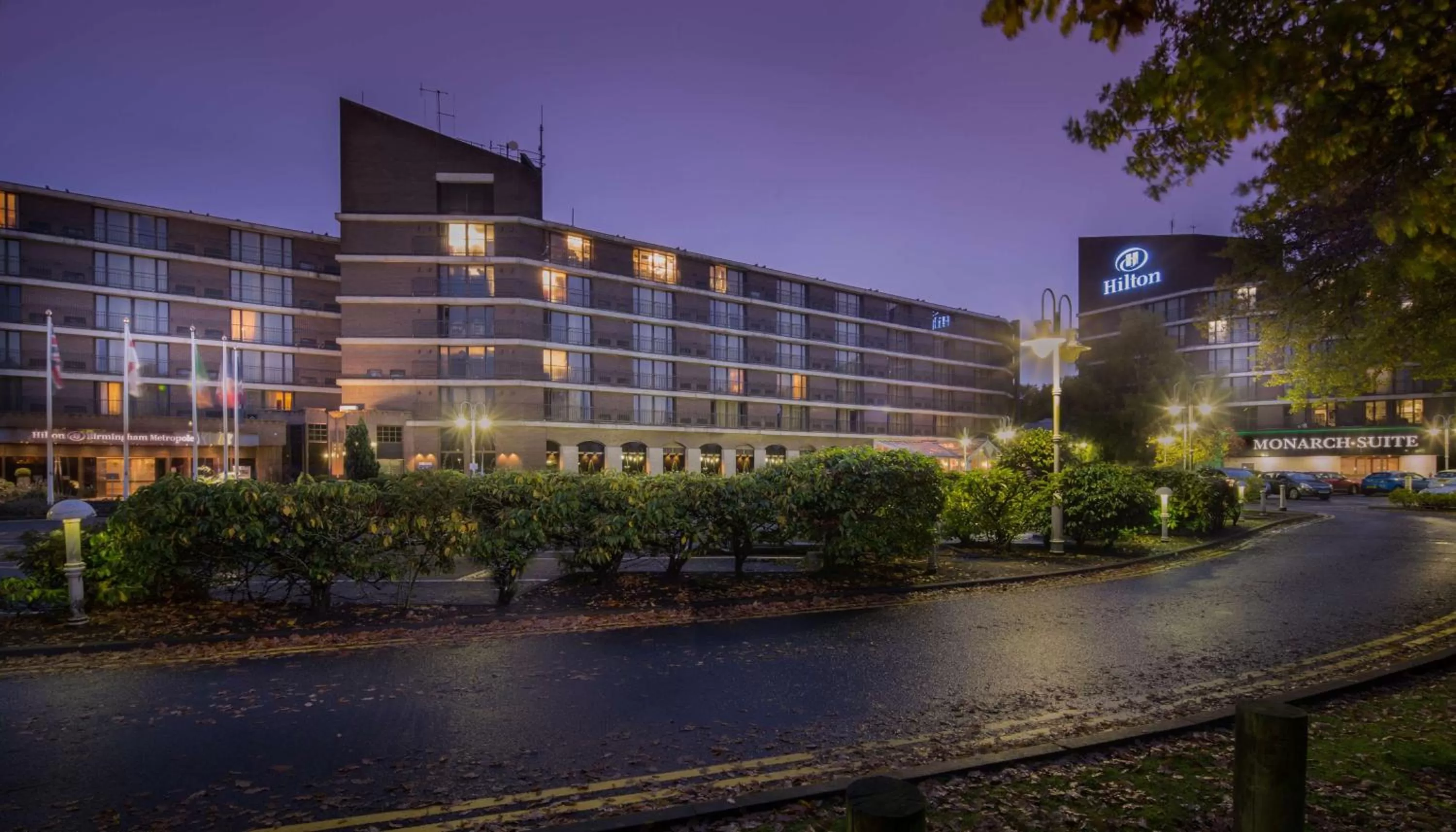 Property building in Hilton Birmingham Metropole Hotel
