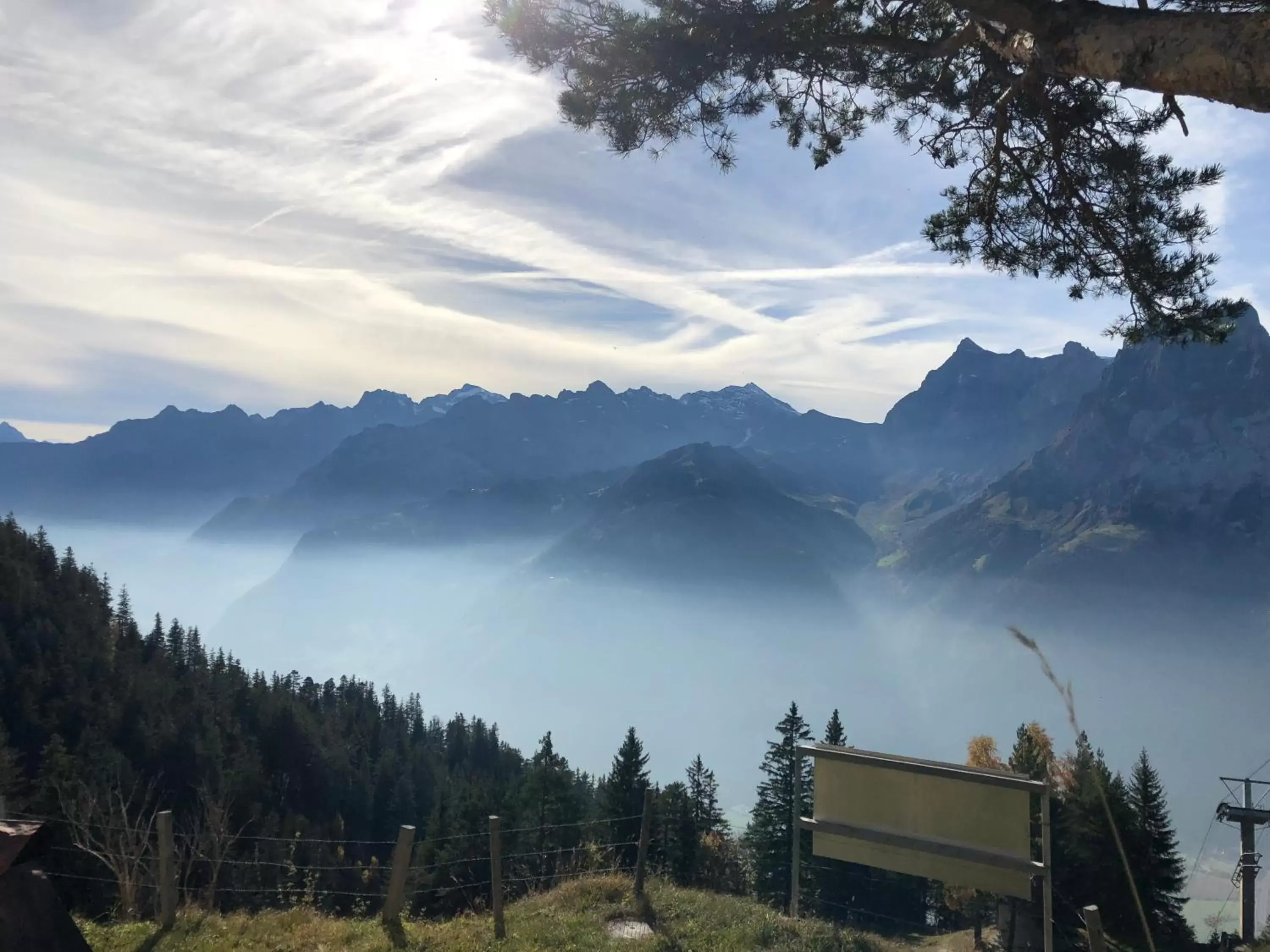 Mountain View in Berggasthaus Eggberge