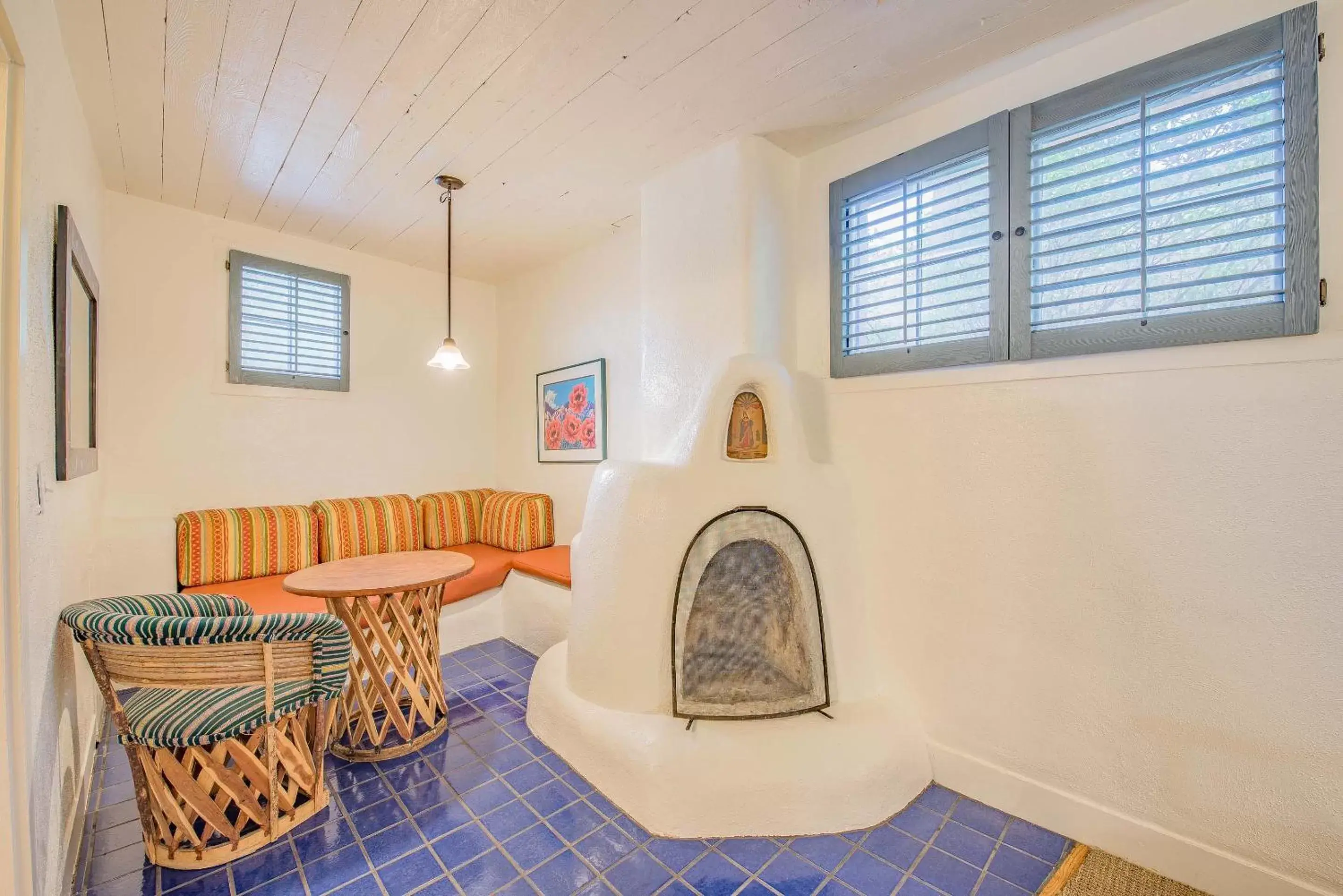 Seating Area in The Historic Taos Inn