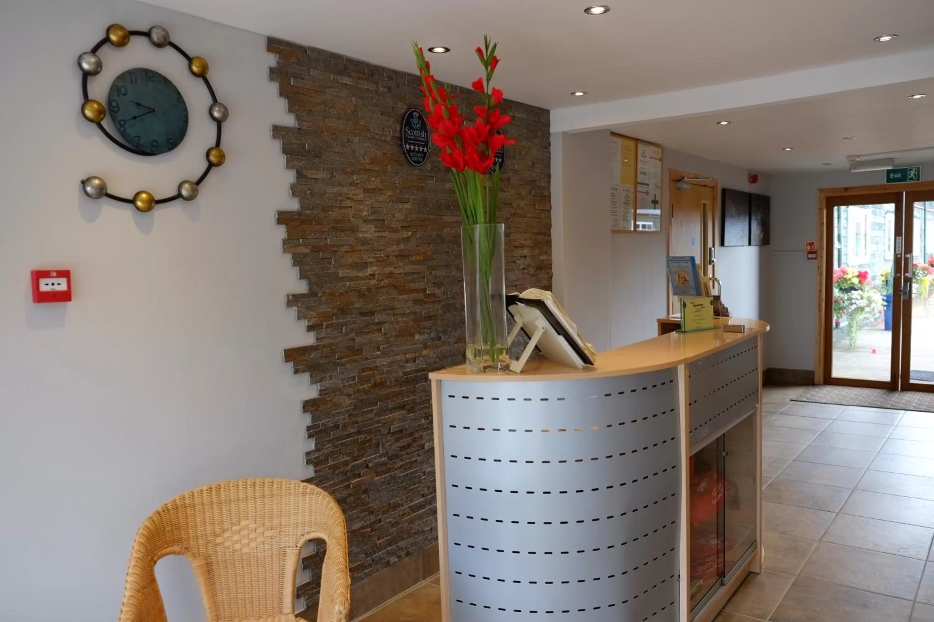 Lobby or reception in Scottish Equi B&B