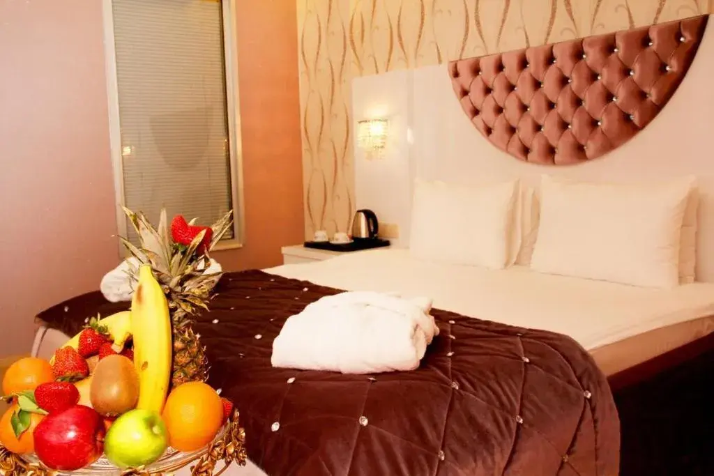 Bed in Adanava Hotel