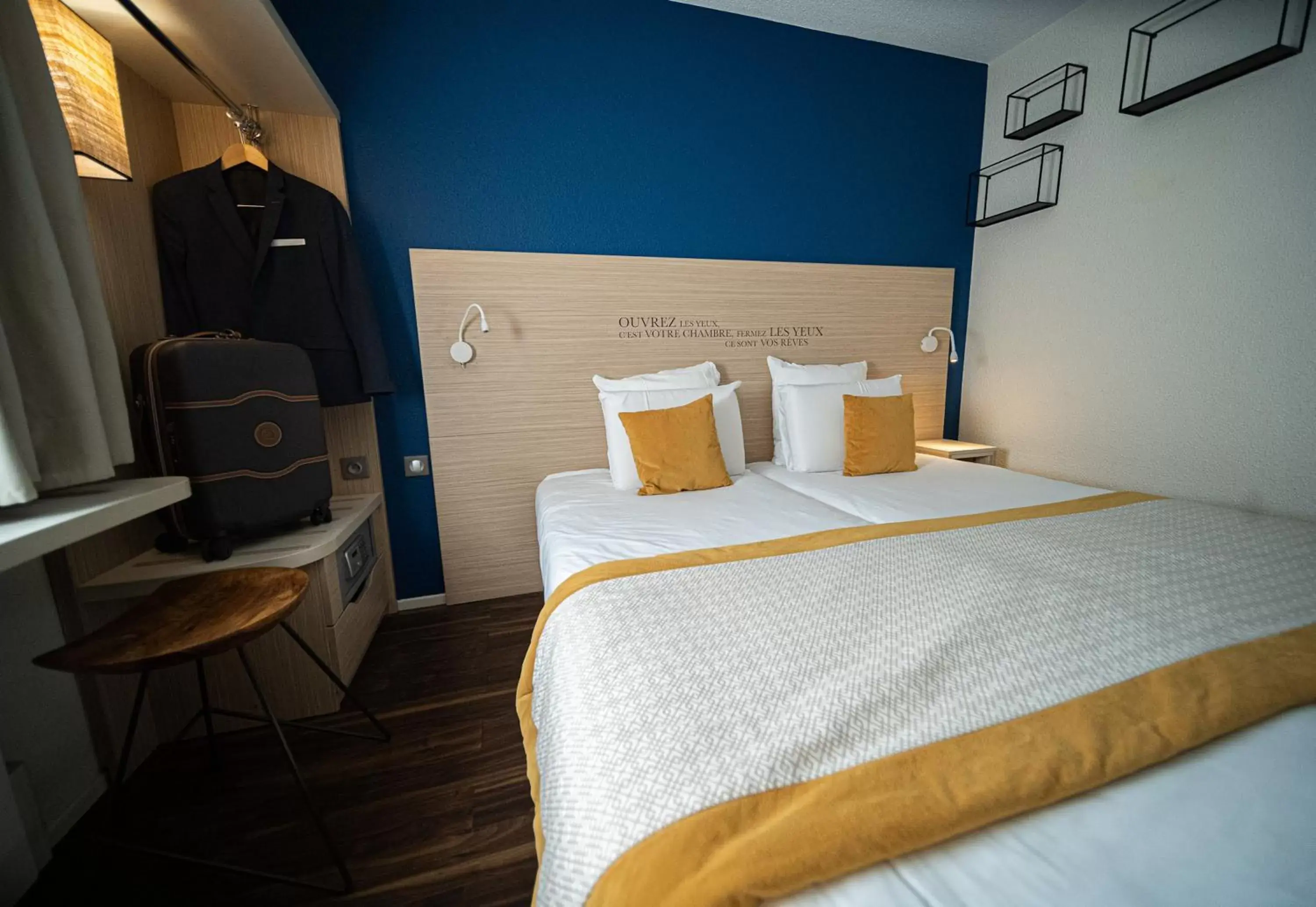 Twin Room in Kyriad Lyon Est - Bron Eurexpo Le Cottage Twin Room in Kyriad Lyon Est - Bron Eurexpo Le Cottage