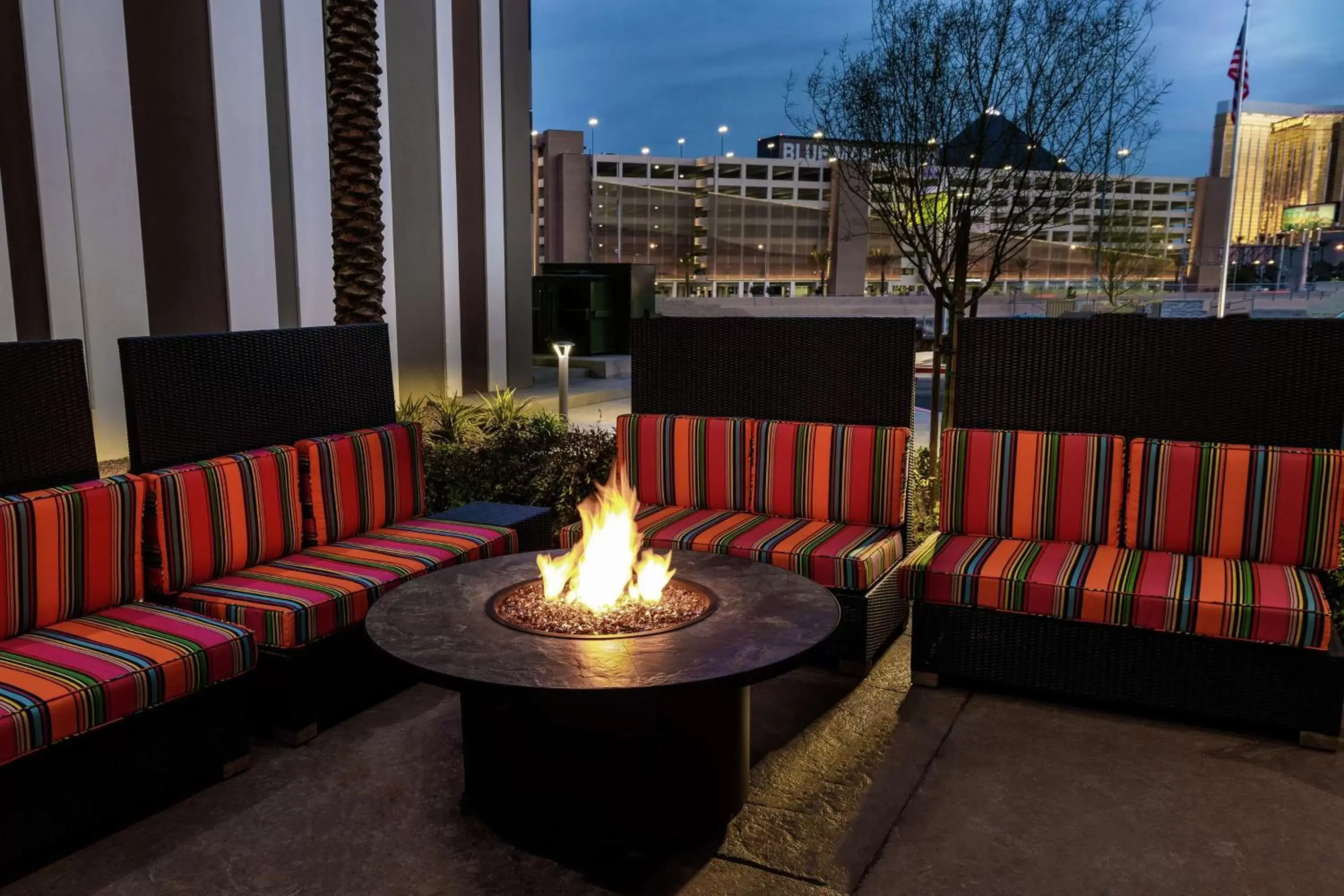 Patio in Home2 Suites by Hilton Las Vegas Stadium District