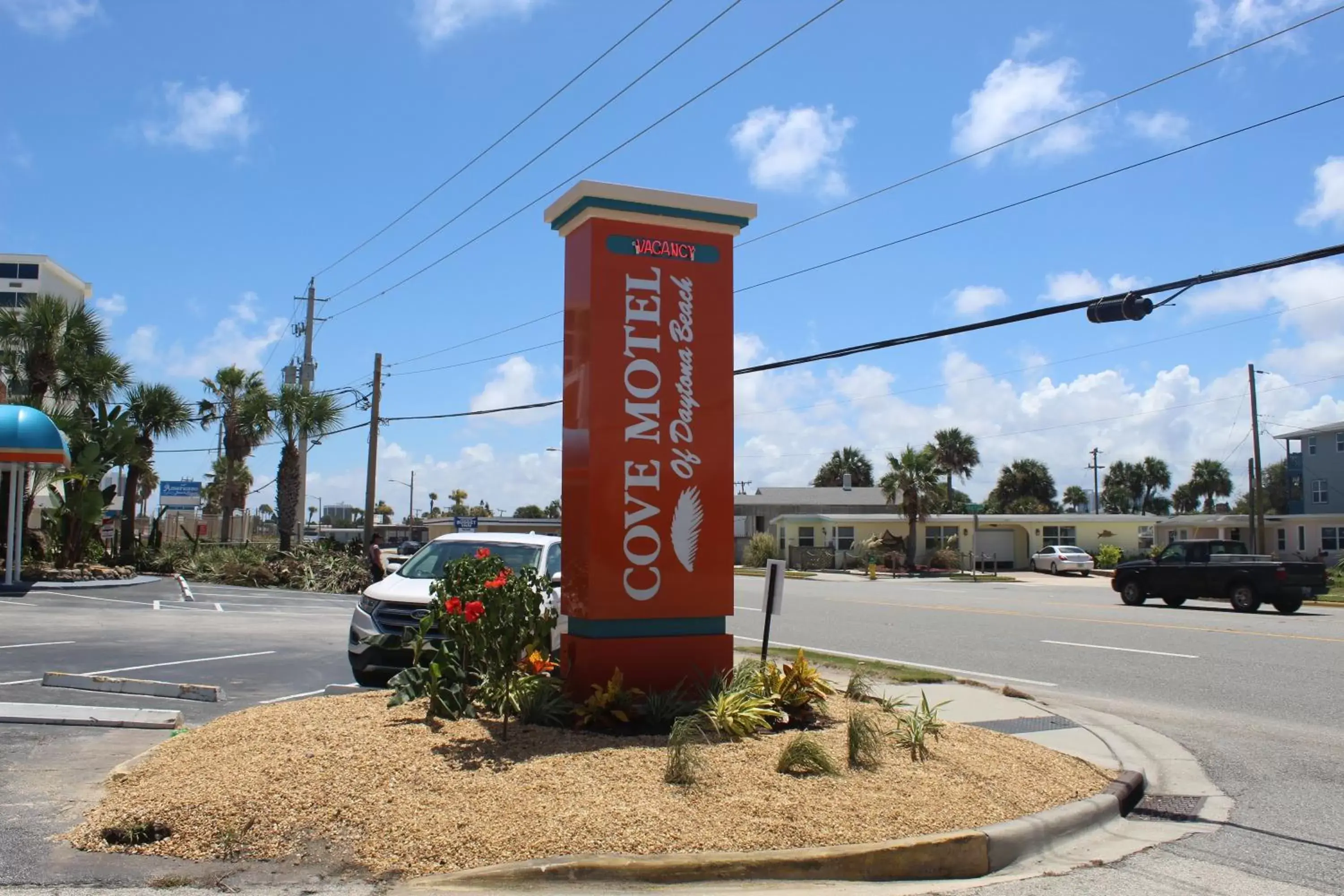 Property Logo/Sign in Cove Motel Oceanfront