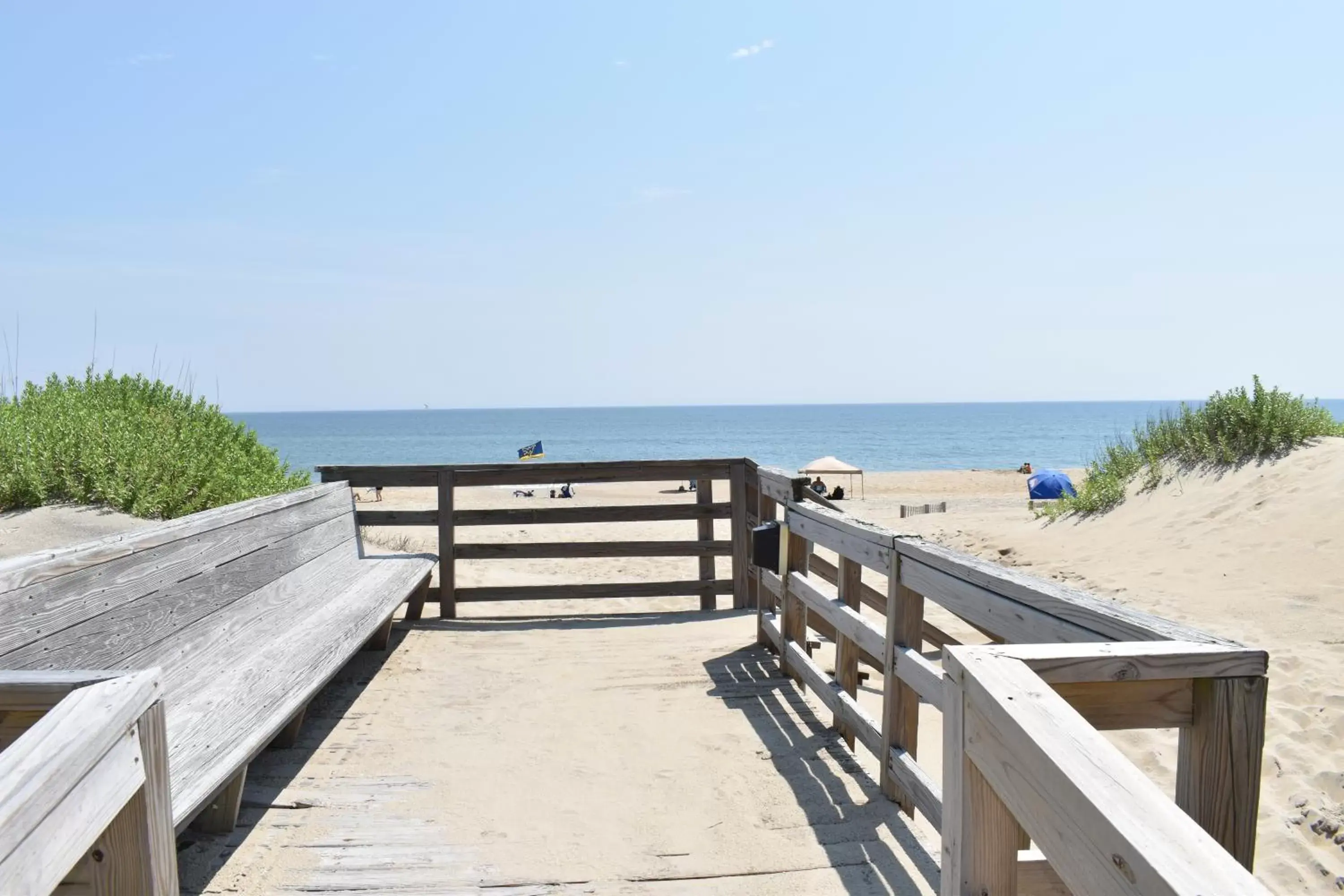 Day, Beach in Blue Heron Motel