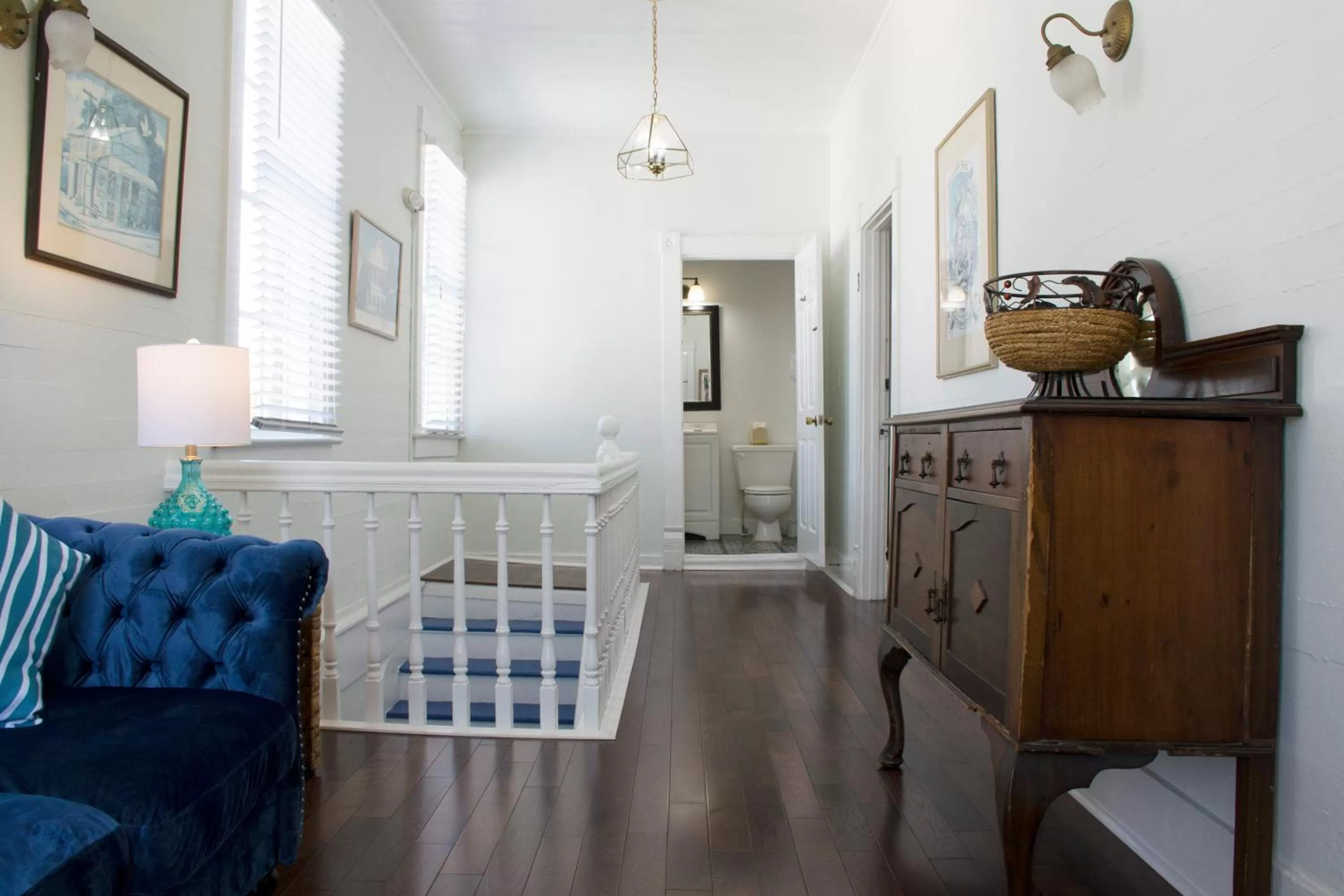 Seating area in Duval House