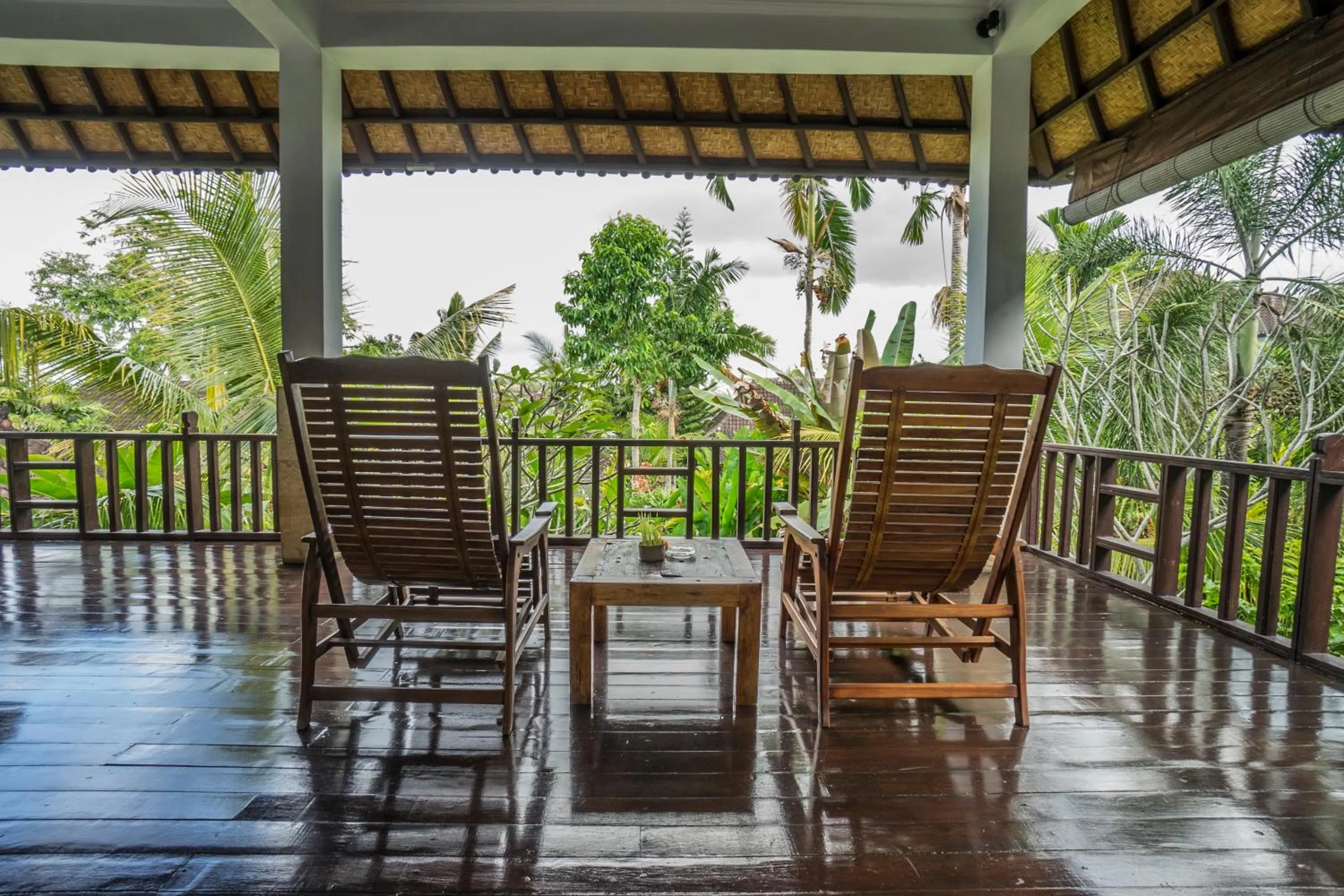 Balcony/Terrace in Bali Dream Resort Ubud