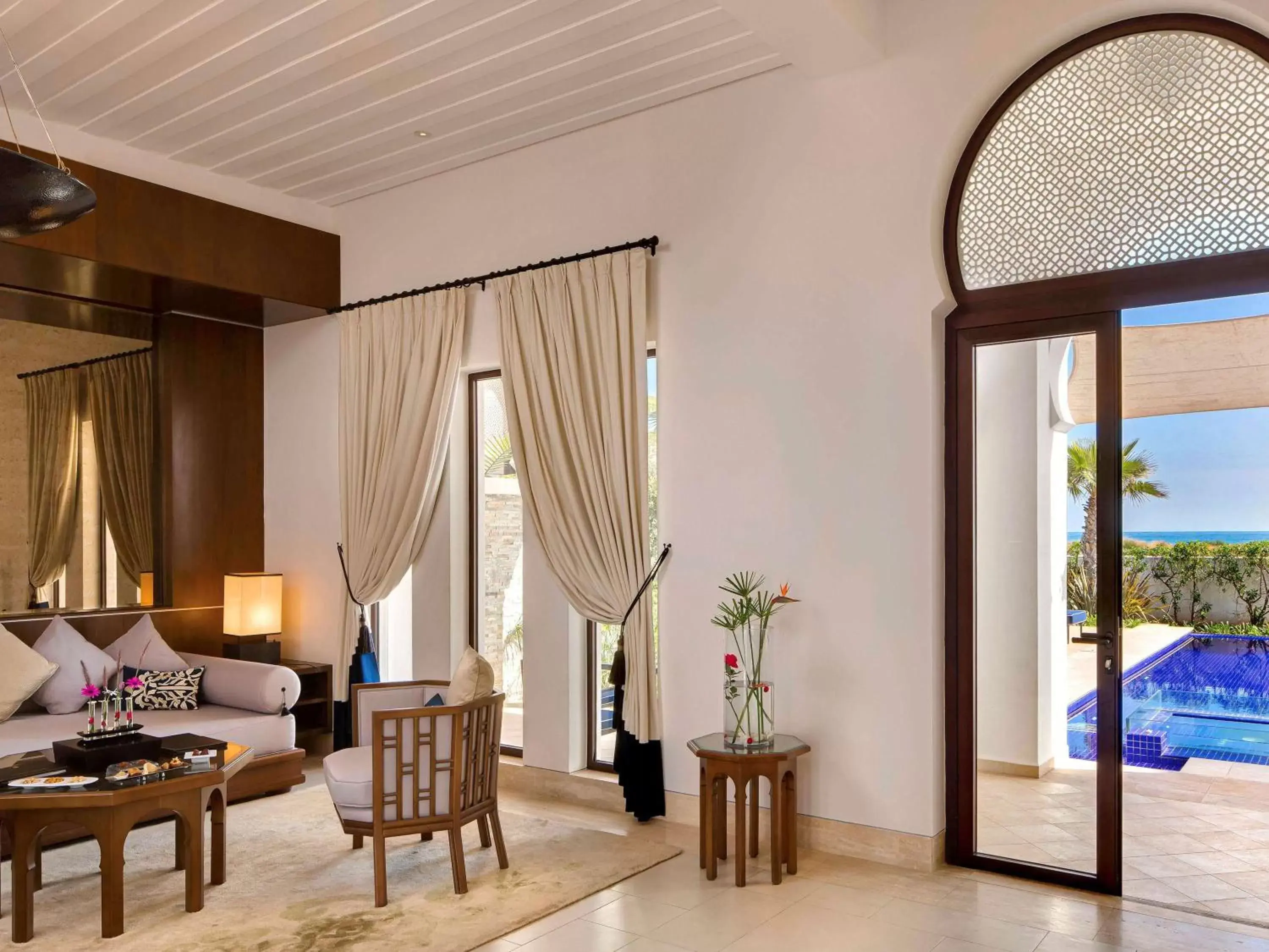 Bedroom, Bed in Banyan Tree Tamouda Bay Bedroom, Bed in Banyan Tree Tamouda Bay