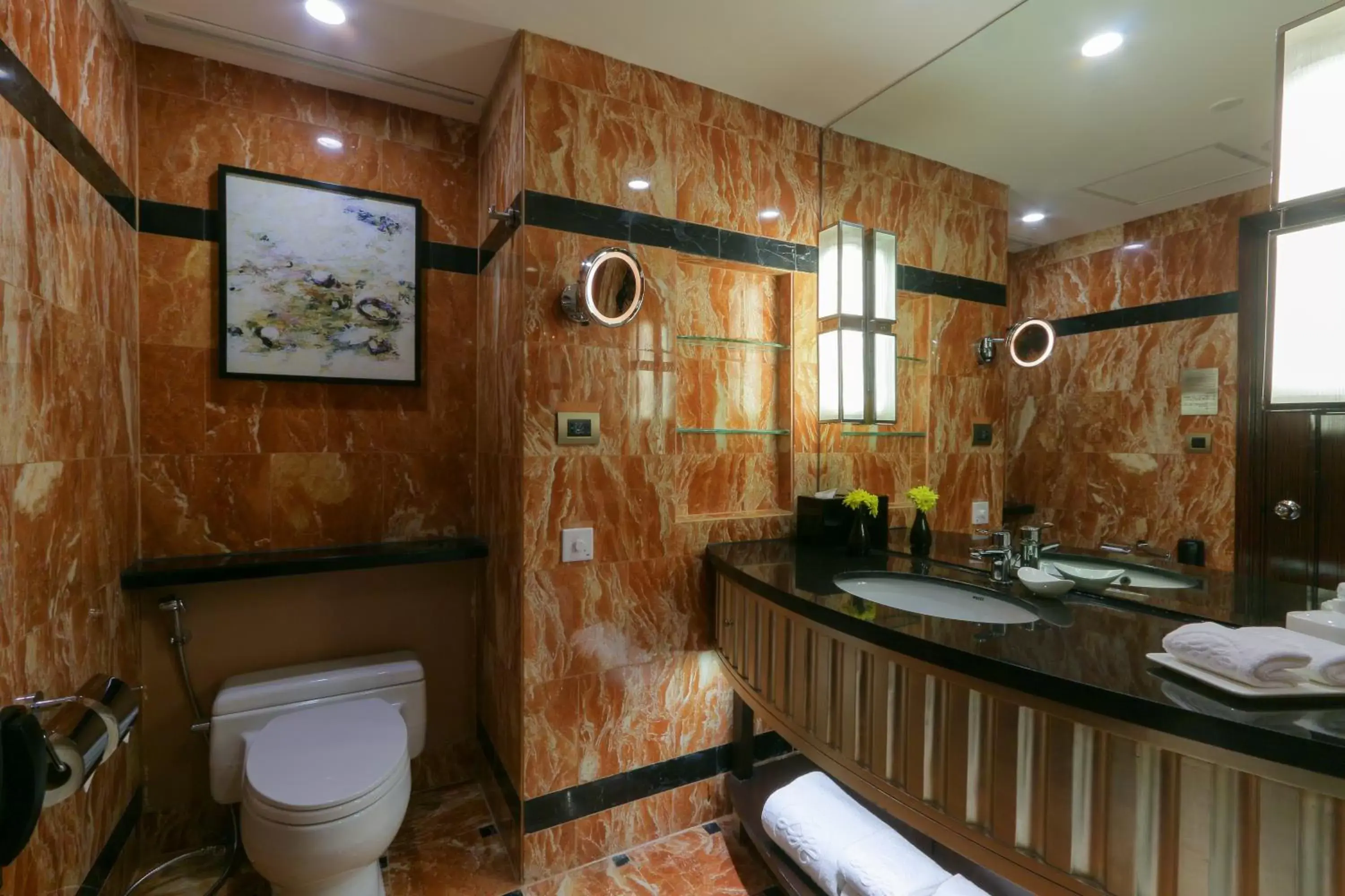 Bathroom in Diamond Hotel