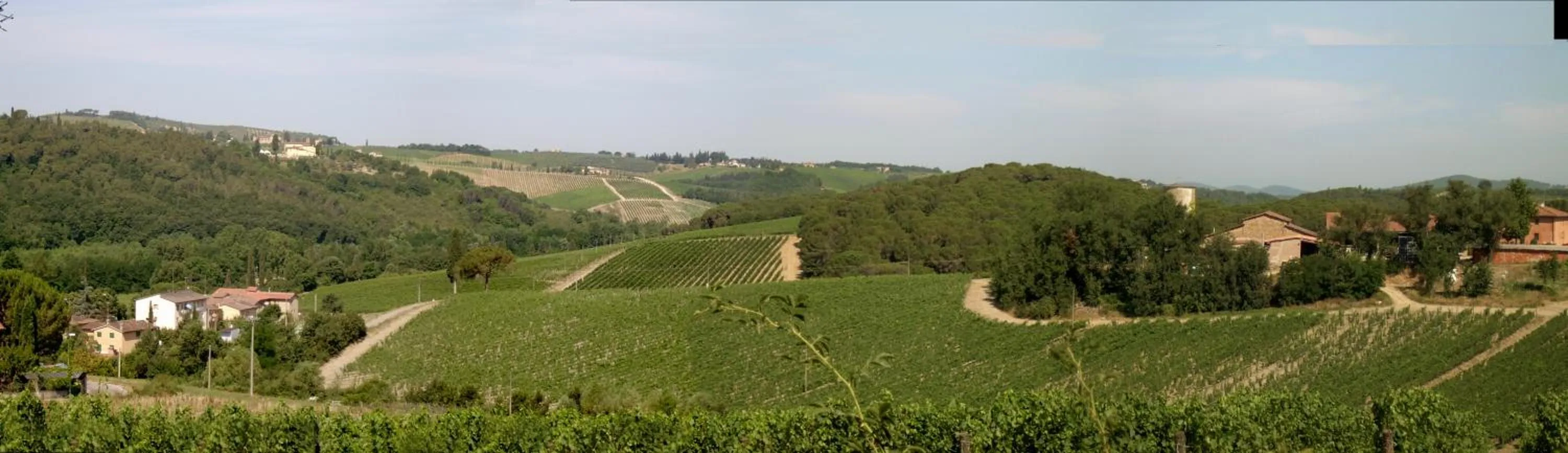 Natural landscape in Residence Casprini da Omero