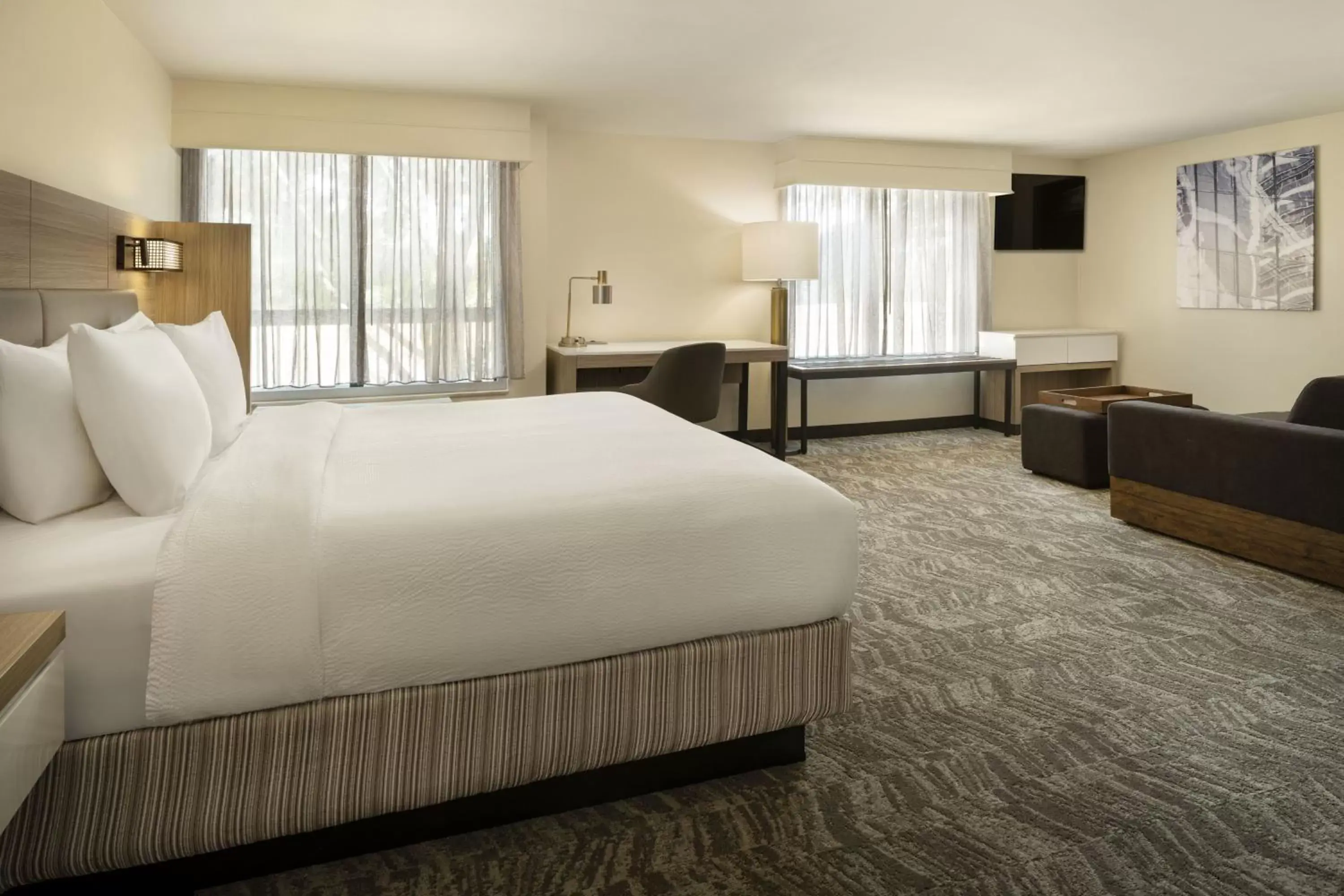Photo of the whole room in SpringHill Suites Fort Worth University