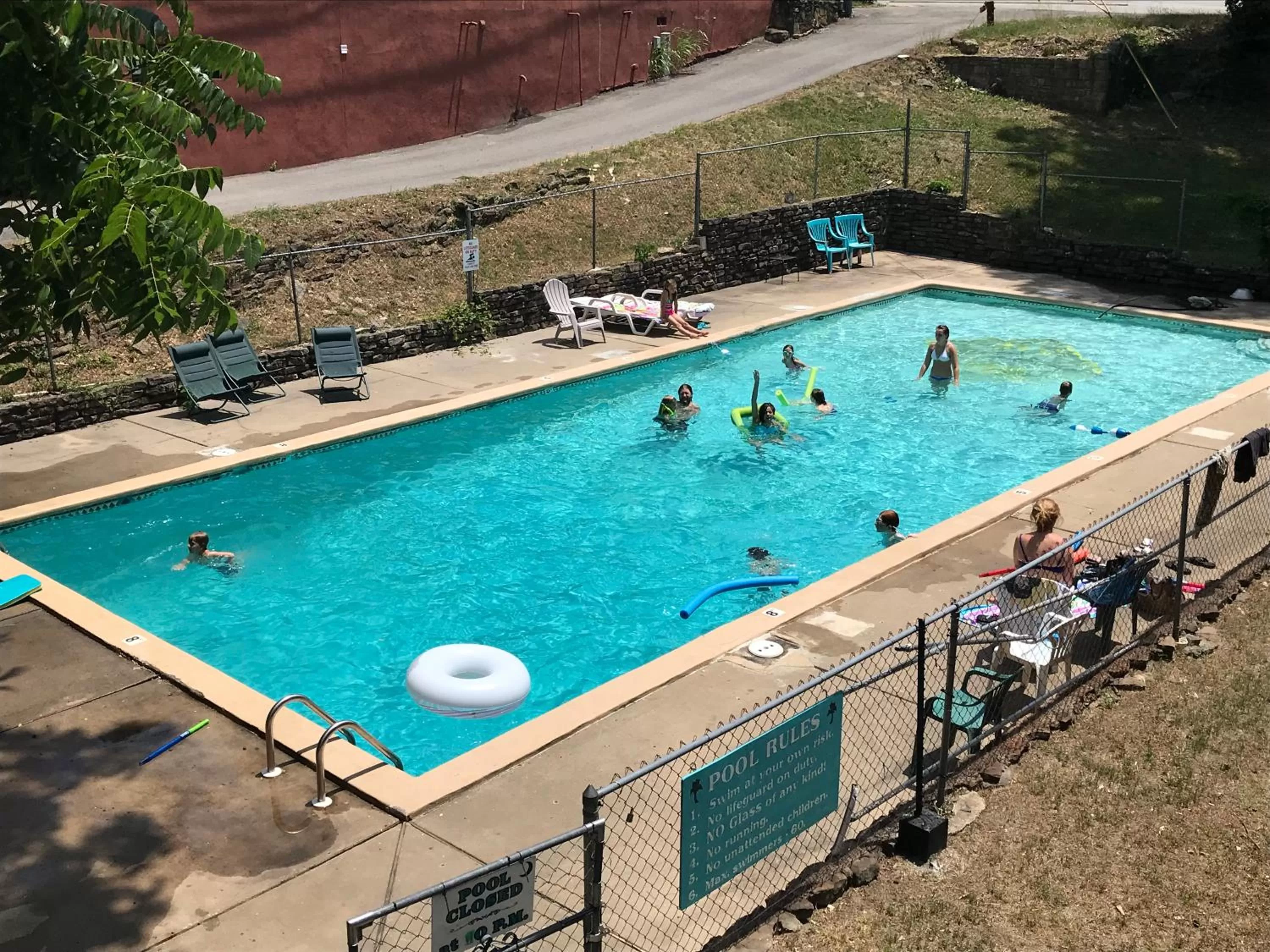Swimming pool, Pool View in The Wanderoo Lodge