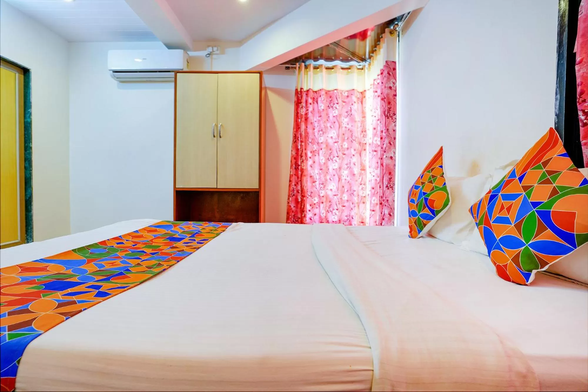 Bed in FabHotel Sai Chatra