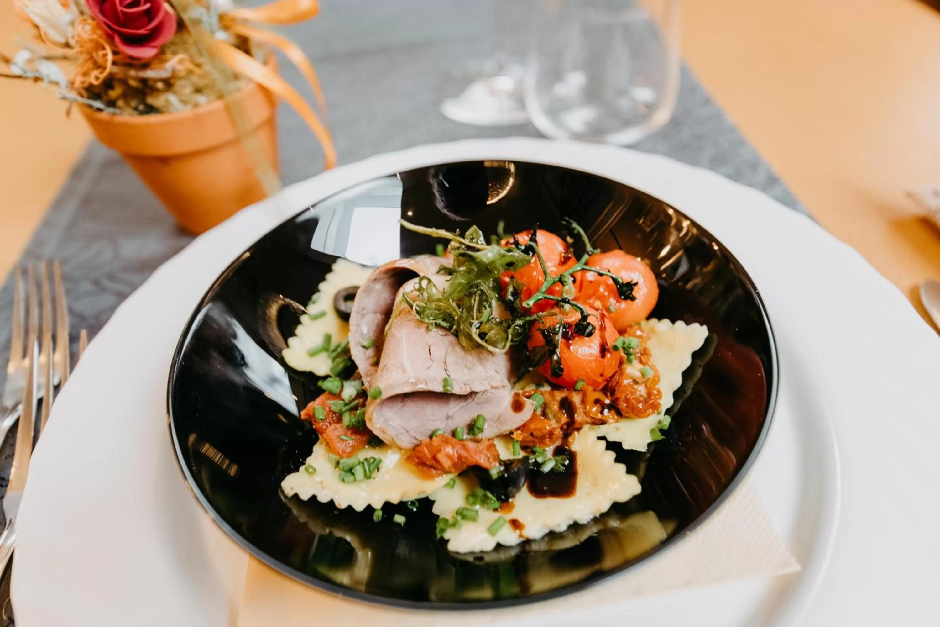 Restaurant/places to eat in Vitalhotel Gosau