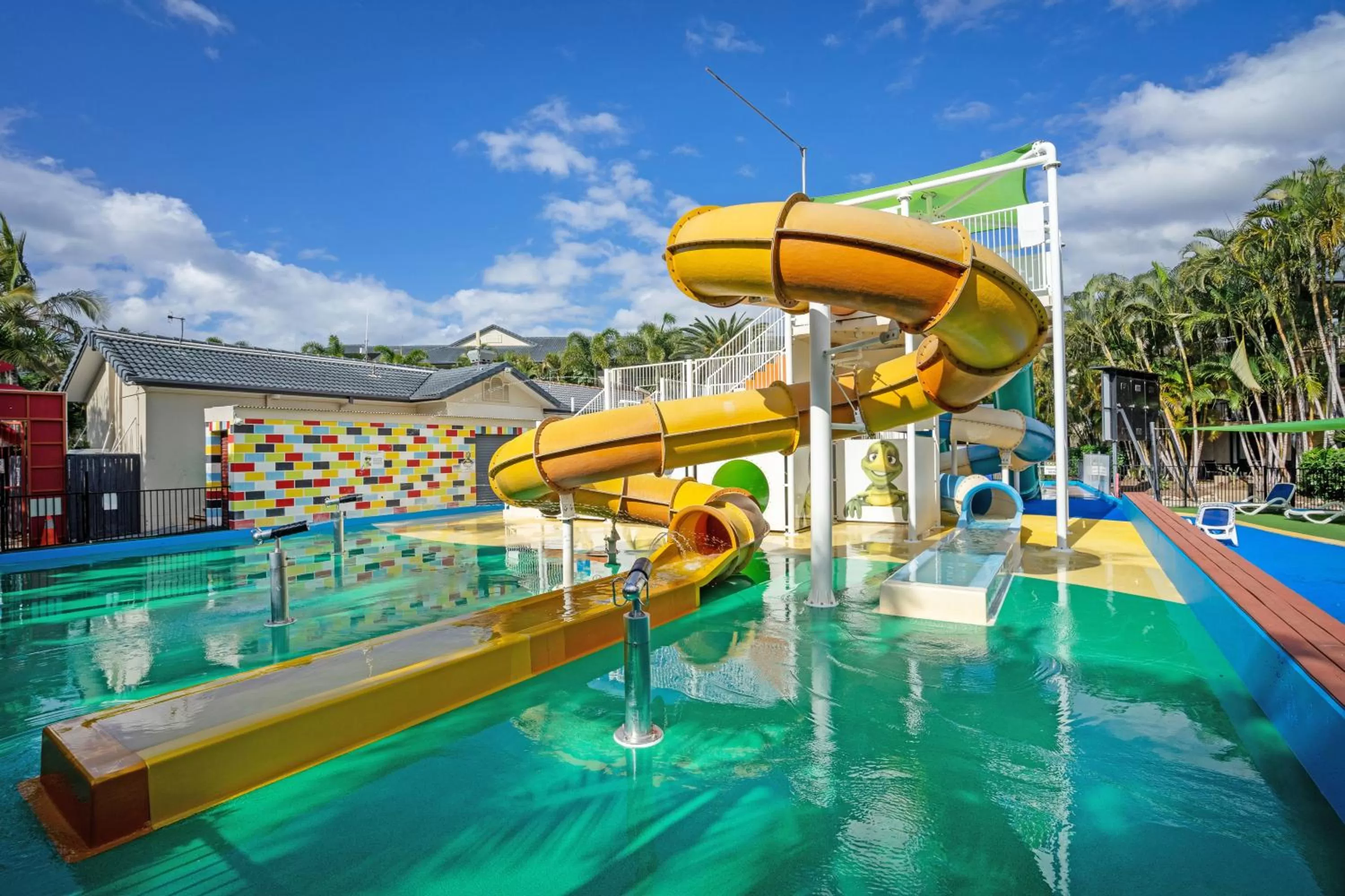 Aqua park in Turtle Beach Resort