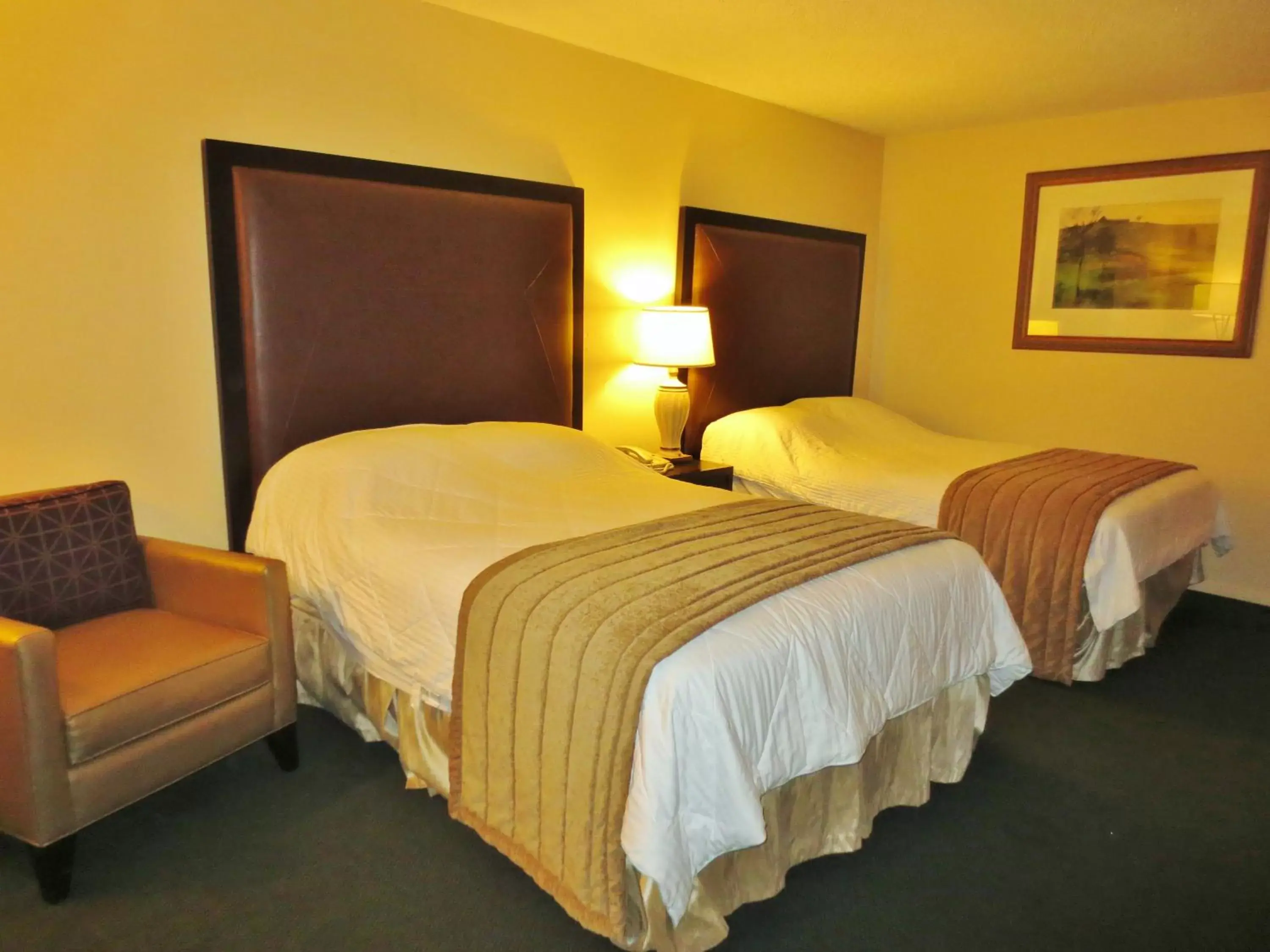 Bed in Americas Best Value Inn Webster City