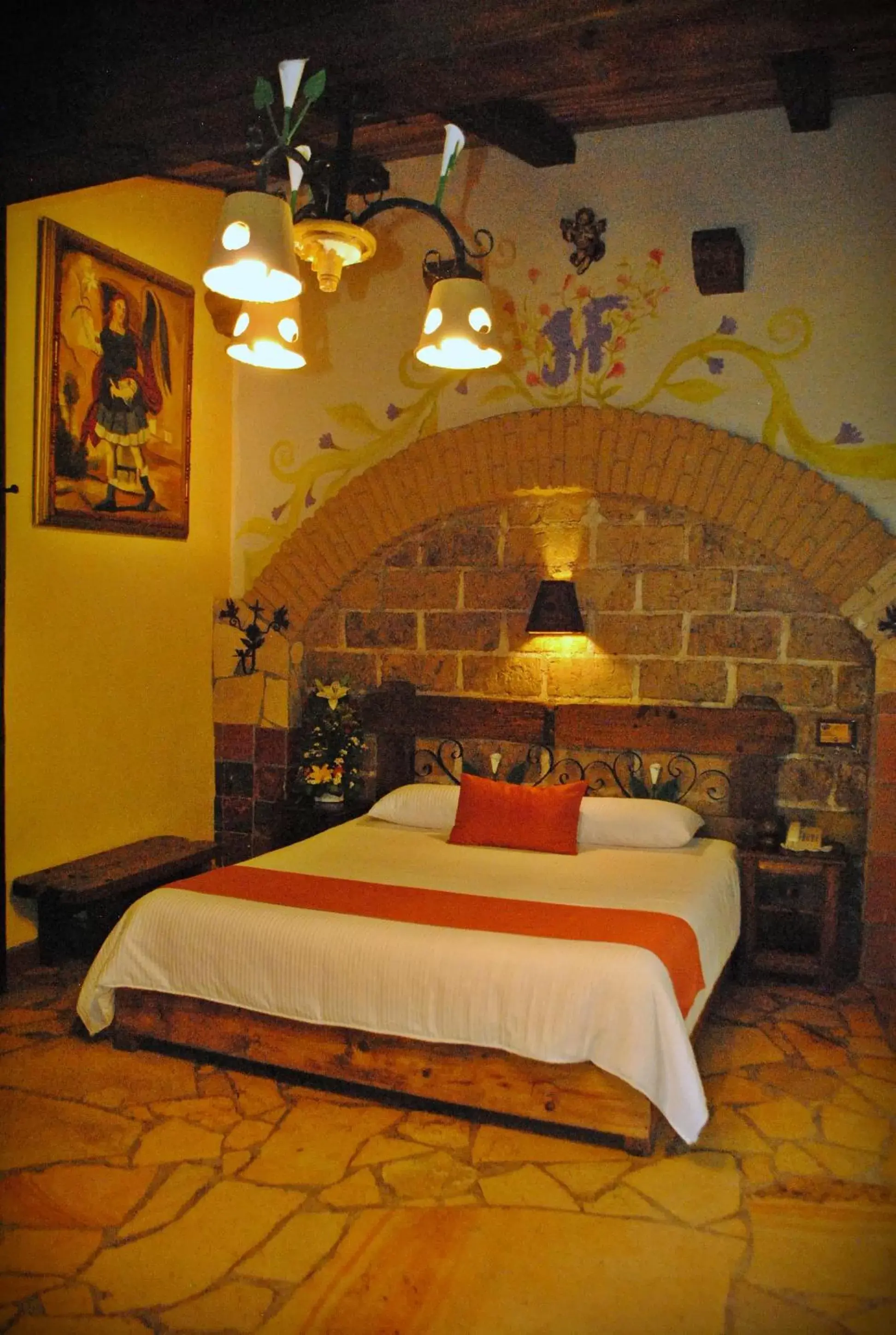 Bedroom, Bed in Hotel Hacienda Don Juan San Cristobal de las Casas Chiapas