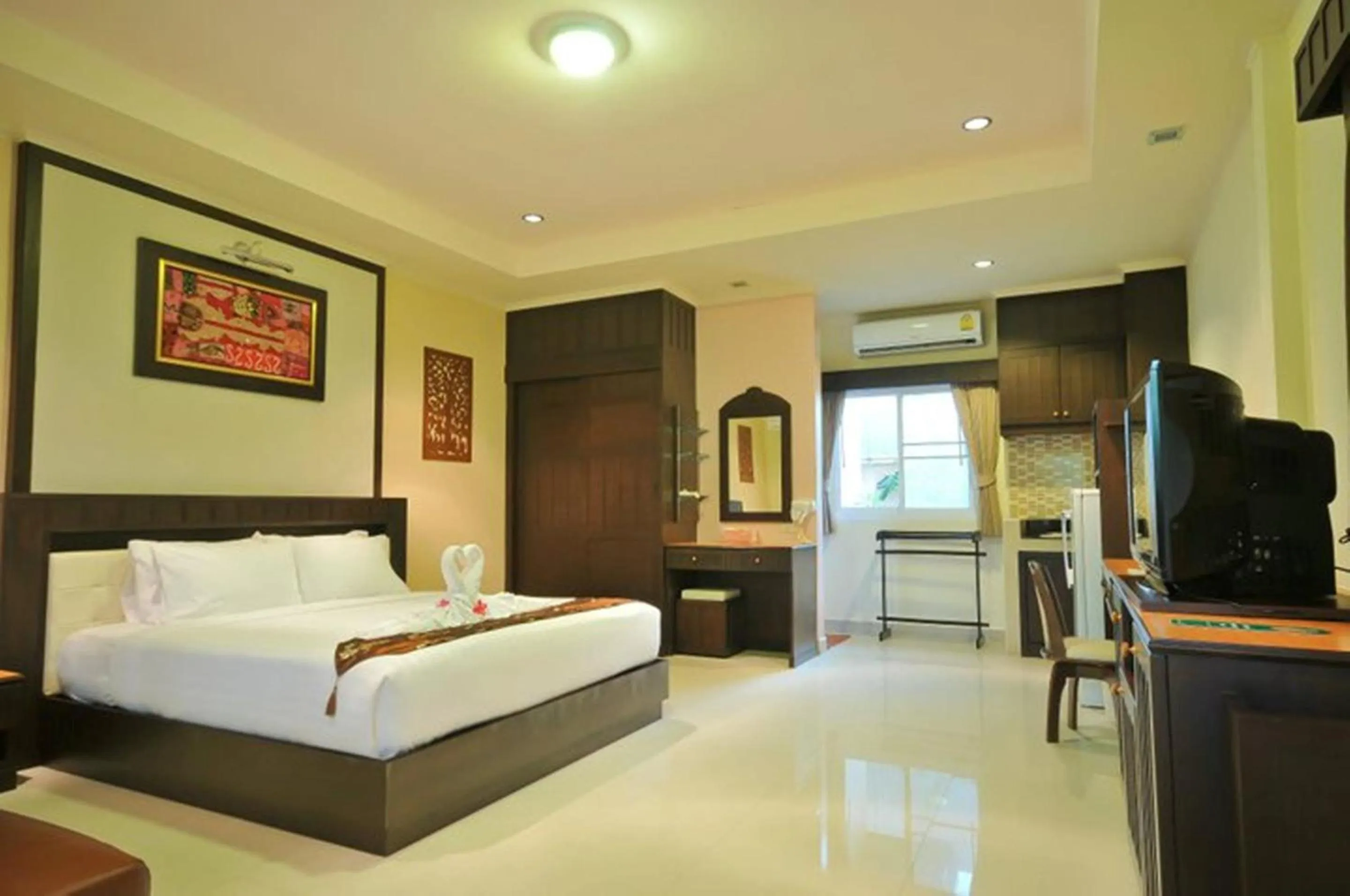 Photo of the whole room, Bed in Villa Wanida Garden Resort