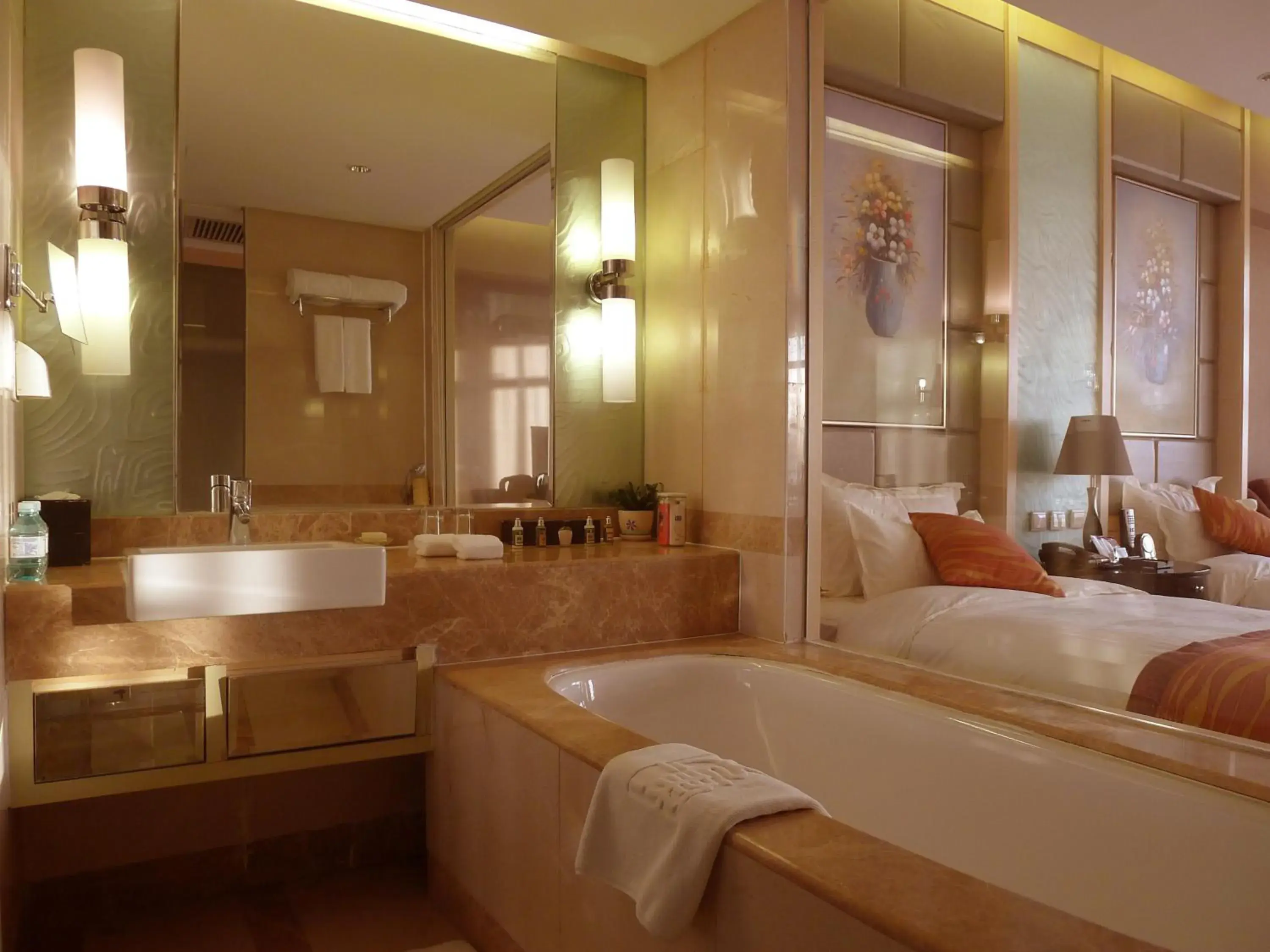 Bathroom in Wenjin Hotel, Beijing