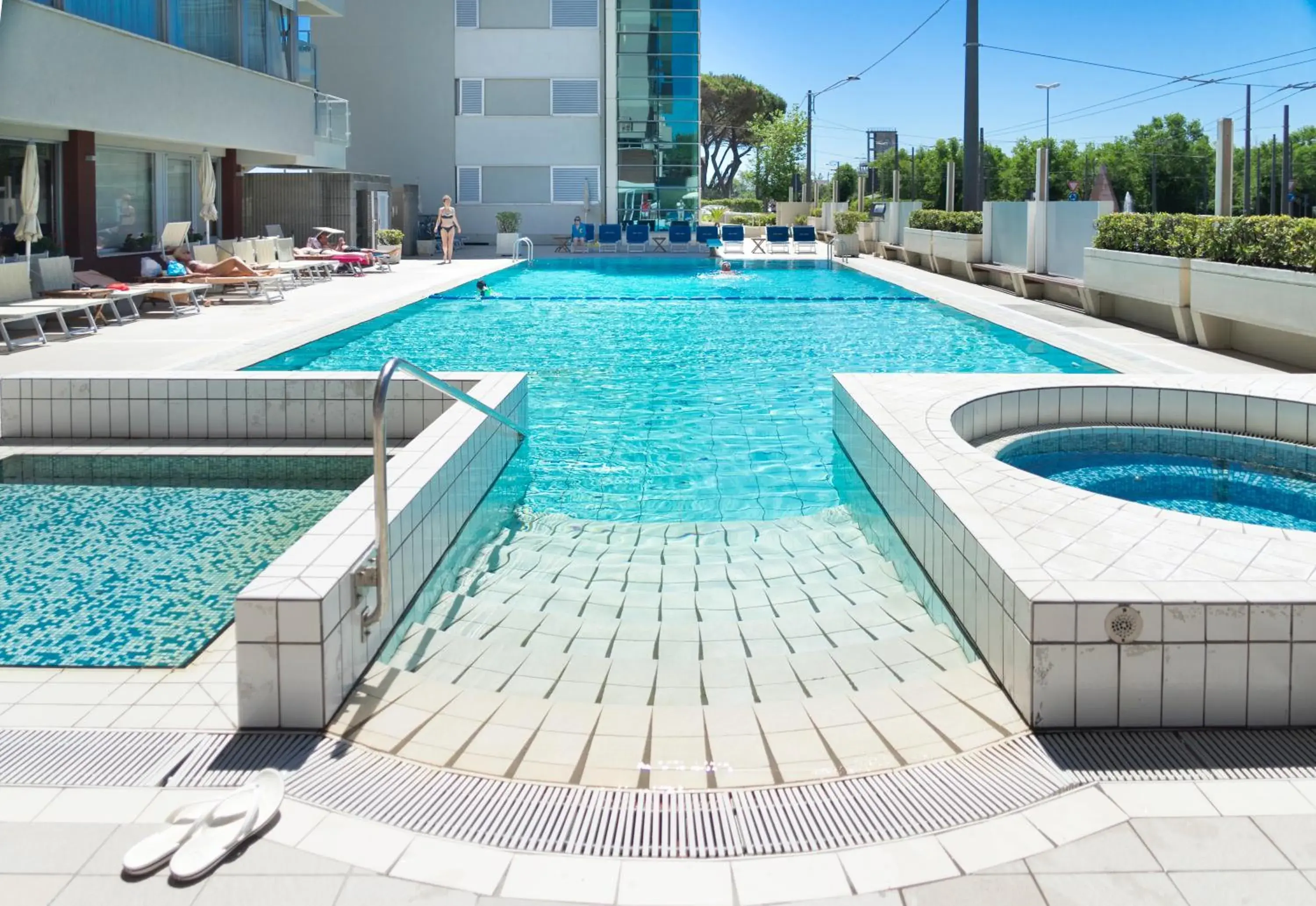 Pool view, Swimming Pool in Hotel Ascot & Spa