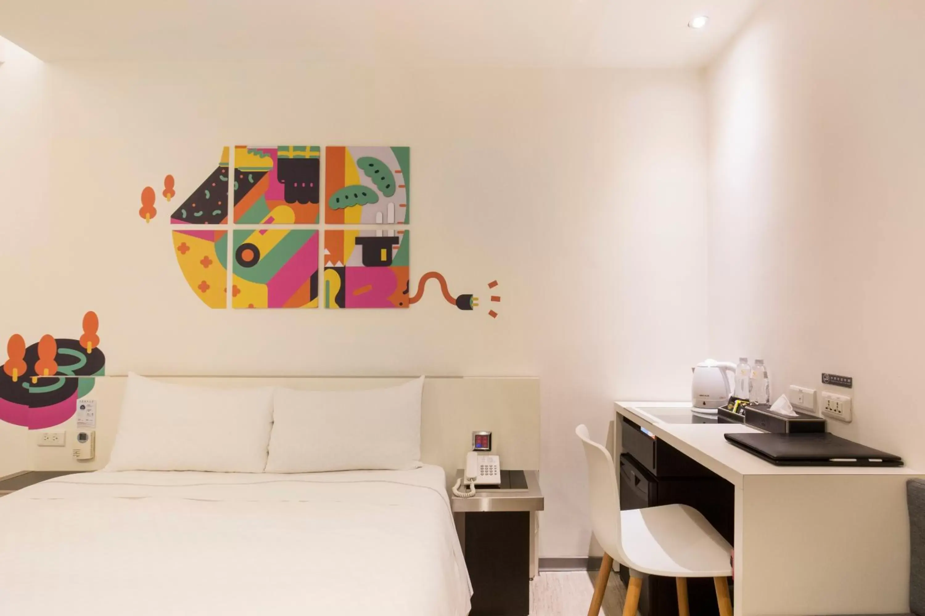 Adjoining Rooms - Two Double Rooms in CityInn Hotel Taipei Station Branch II Adjoining Rooms - Two Double Rooms in CityInn Hotel Taipei Station Branch II