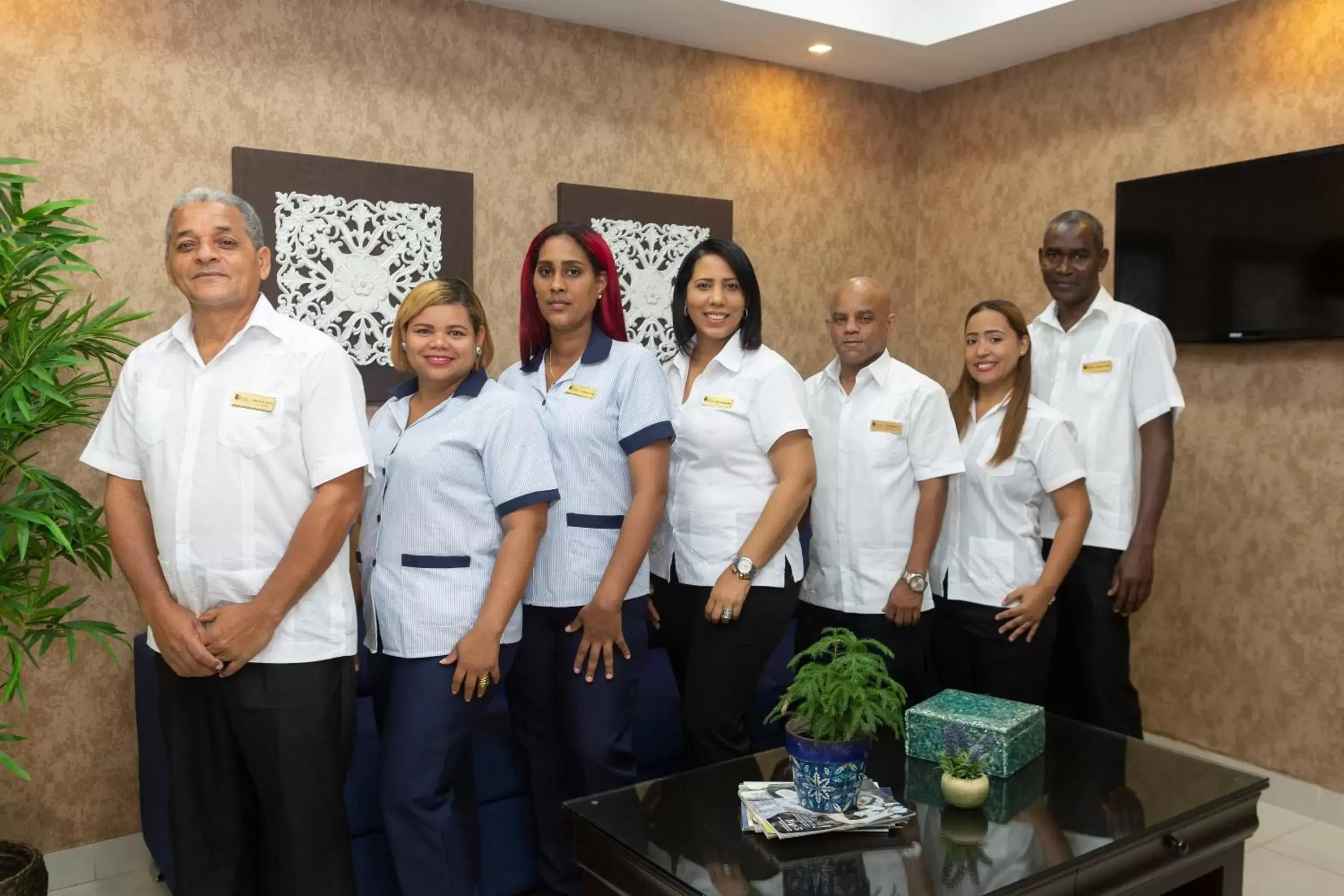 Staff in Hotel La Colonia