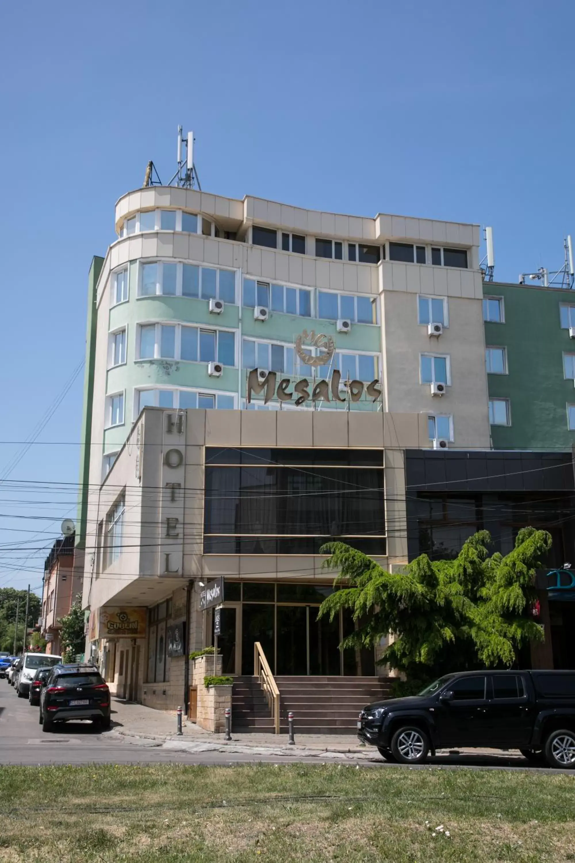 Property Building in Hotel Megalos