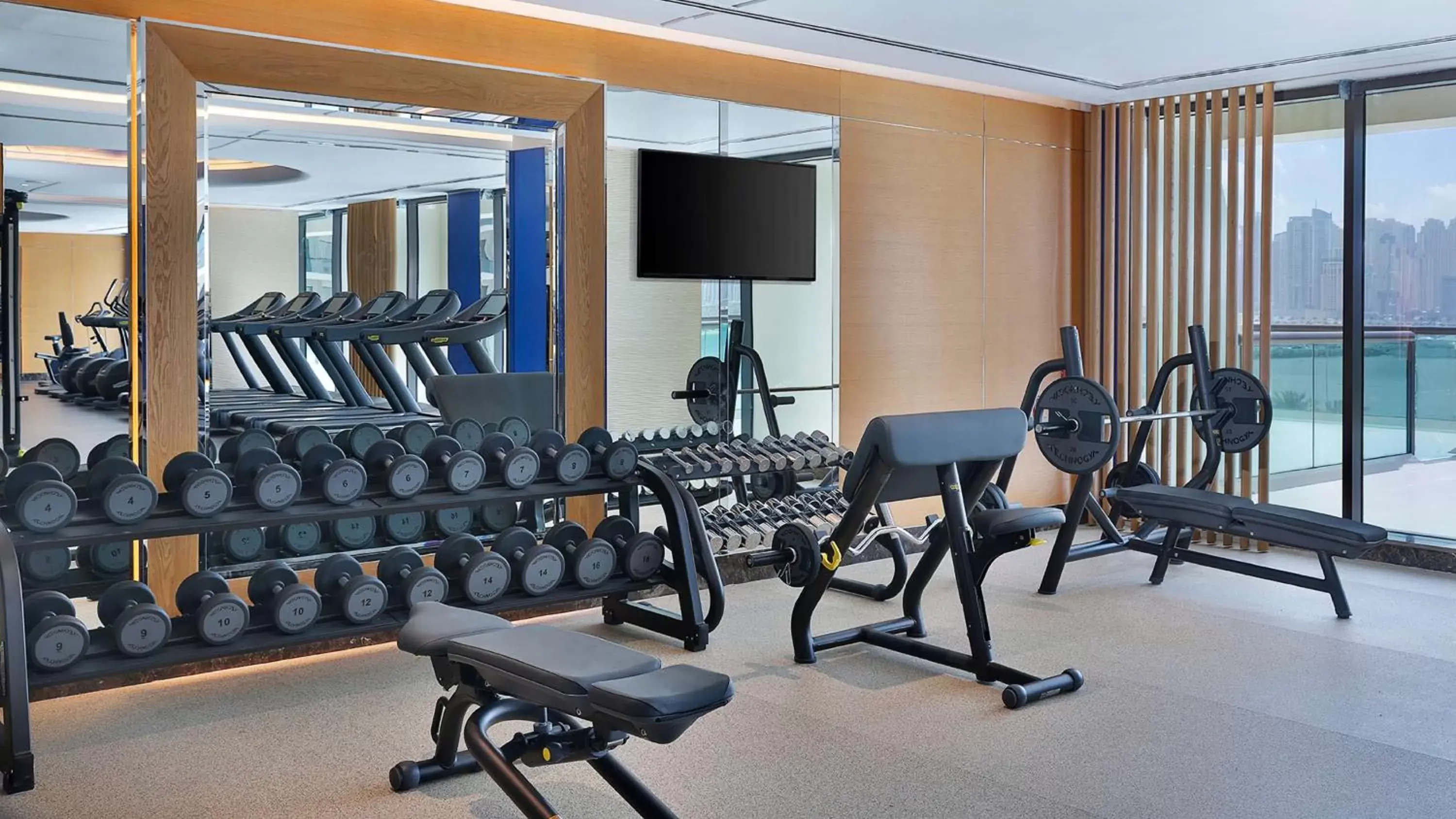 Fitness centre/facilities, Fitness Center/Facilities in Hilton Dubai Palm Jumeirah