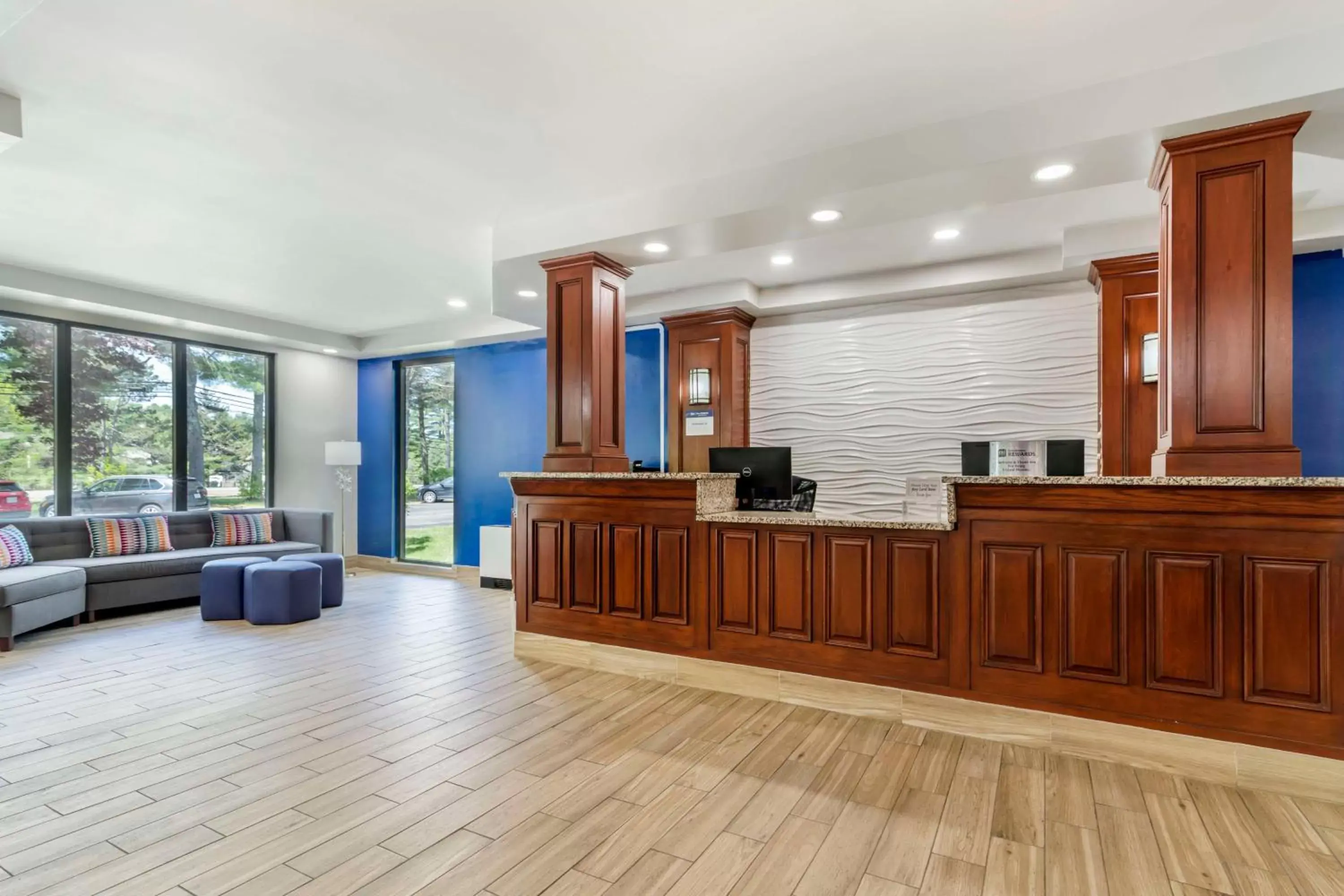 Lobby or reception in Best Western Plus Brunswick Bath Lobby or reception in Best Western Plus Brunswick Bath