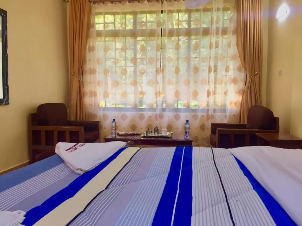 Bed in Vienna Woods Hotel Nakuru