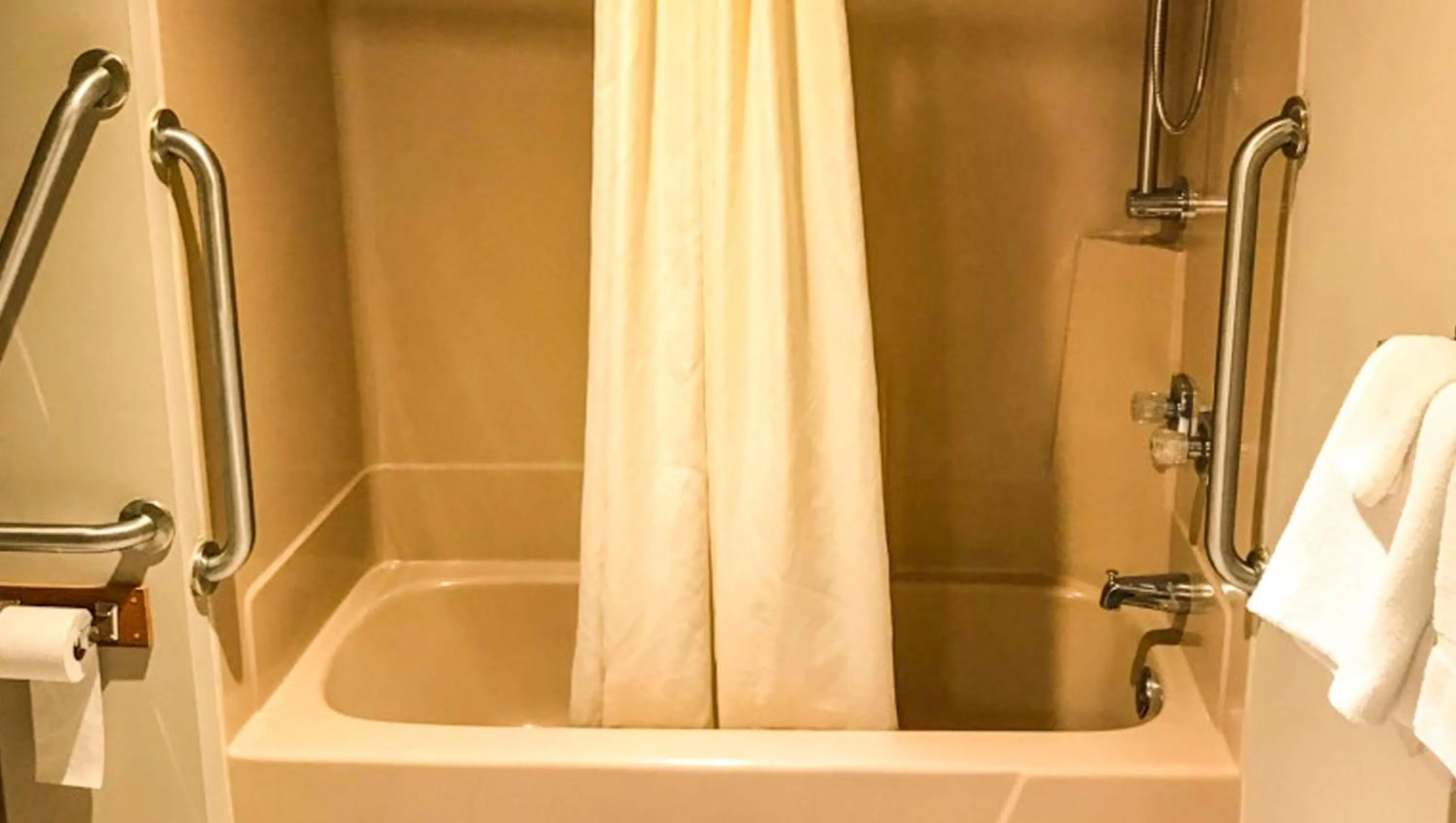 Bathroom in Adirondack Lodge Old Forge