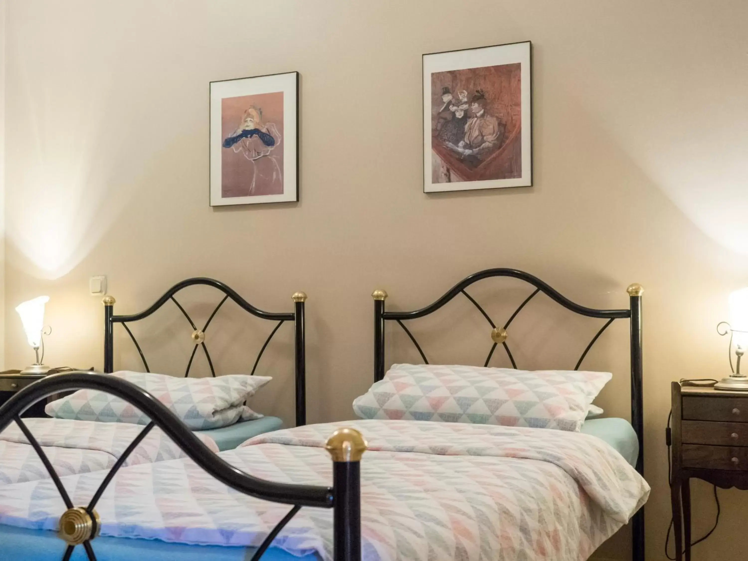 Bedroom, Bed in Landhaus Nalbach