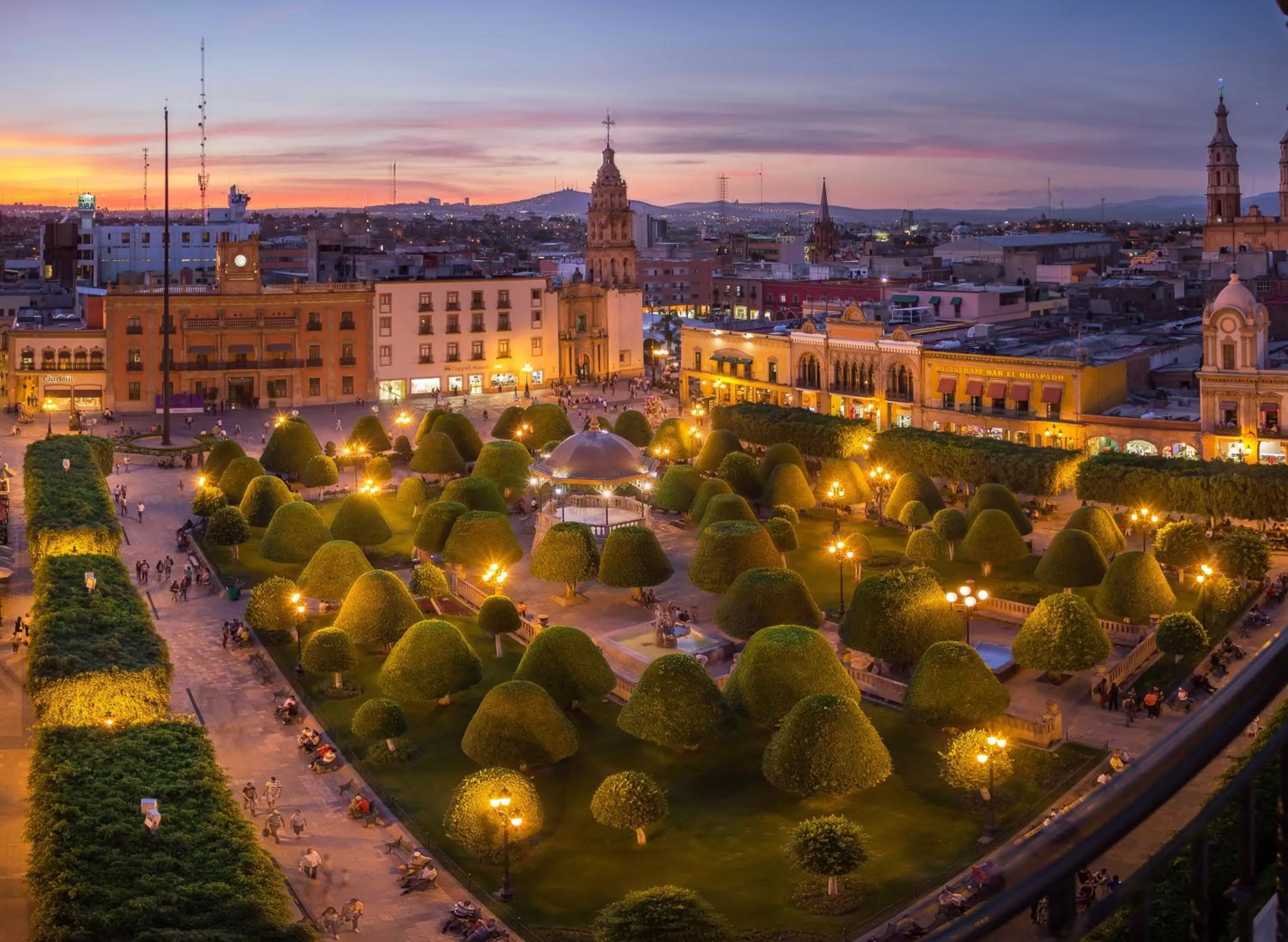 City view in Ramada Plaza by Wyndham Leon