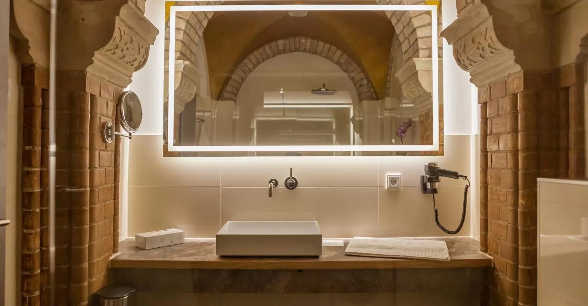 Bathroom in AKZENT Hotel Villa Saxer