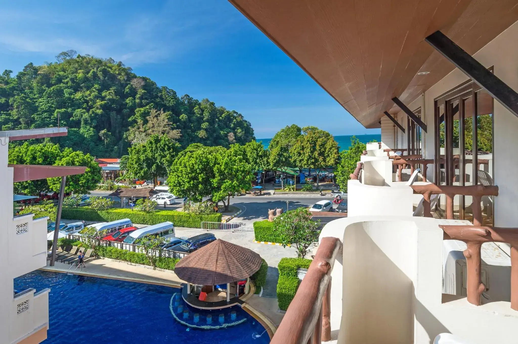 View (from property/room), Pool View in Srisuksant Resort