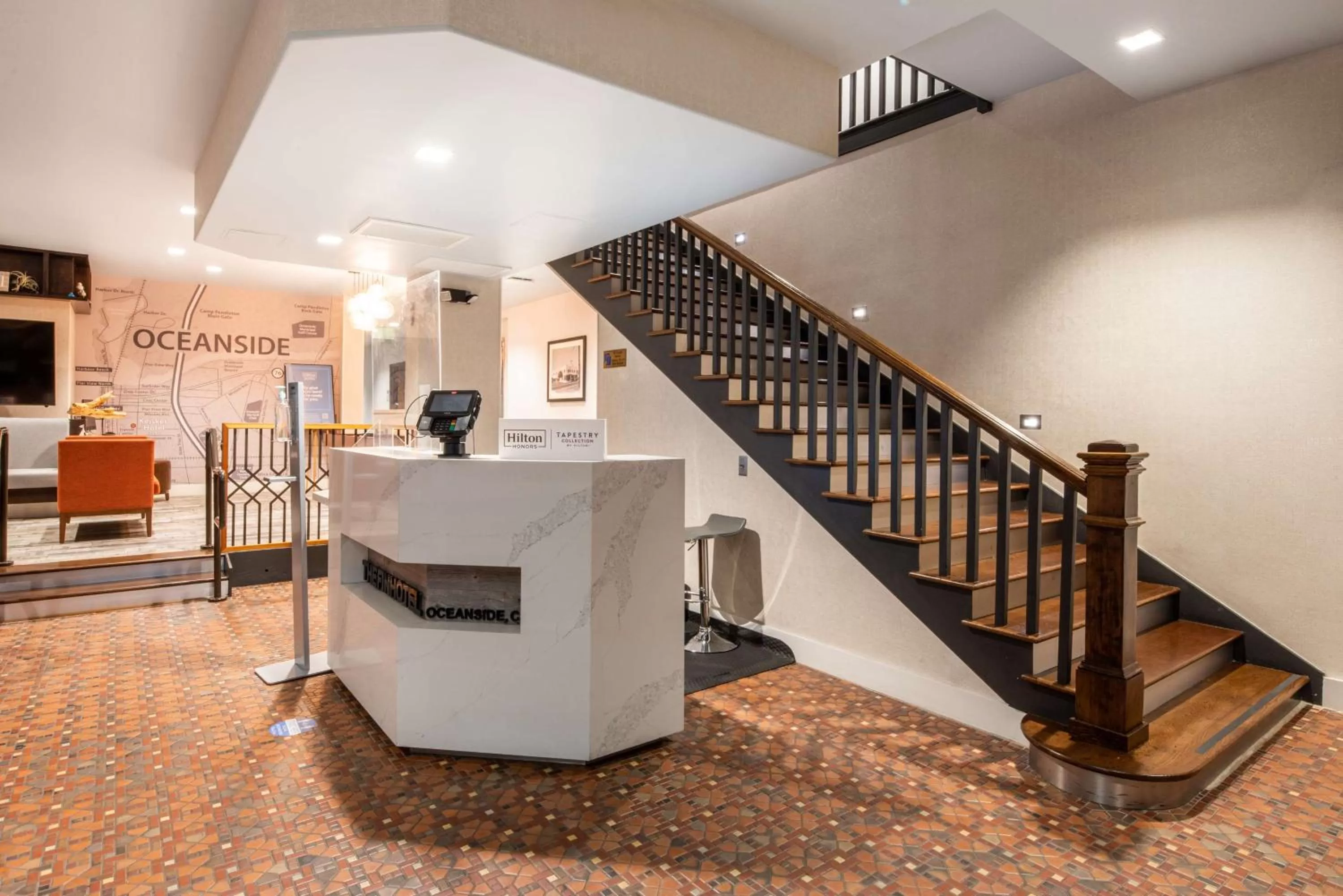 Lobby or reception in The Fin Hotel, Tapestry Collection by Hilton