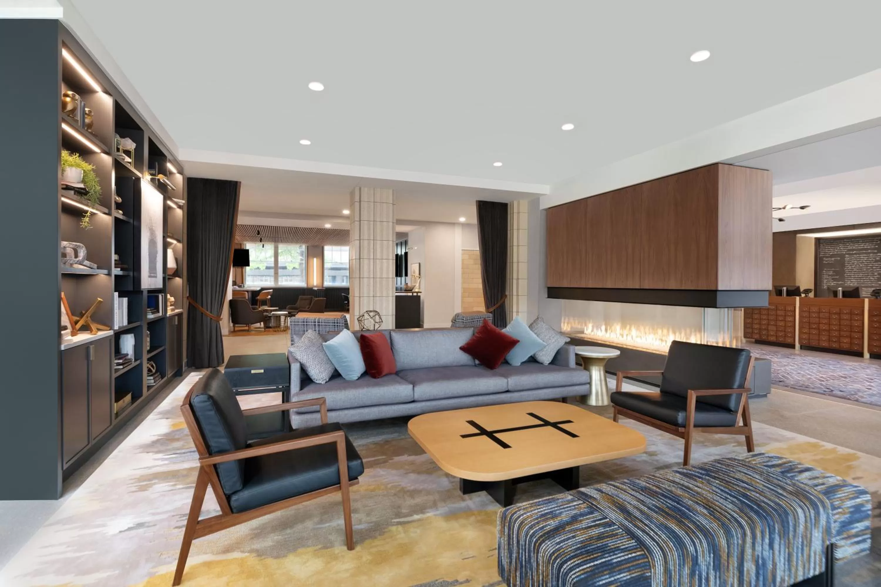 Lobby or reception in The Slate Hotel Denver Downtown, Tapestry by Hilton