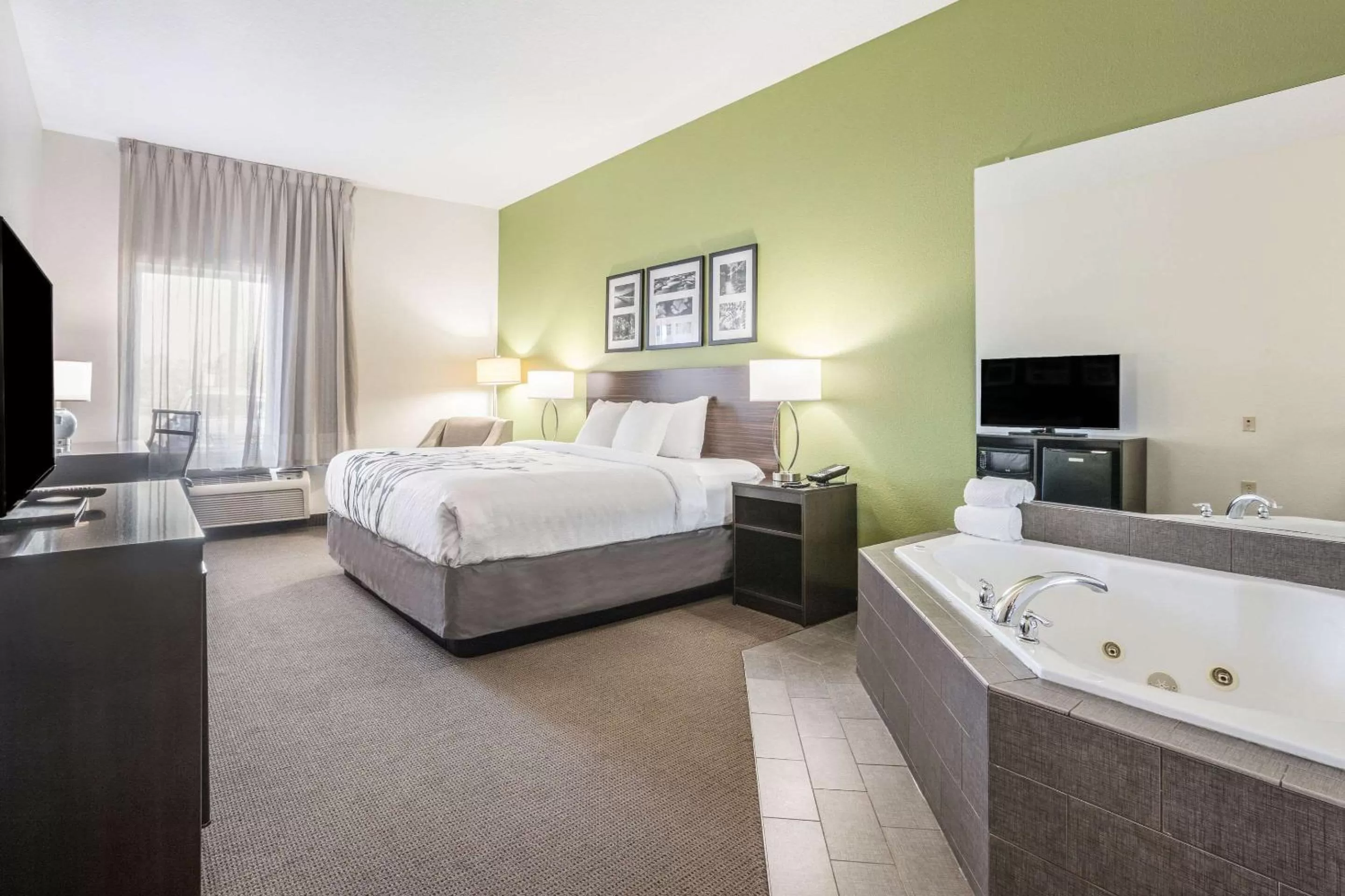 Photo of the whole room, Bed in Sleep Inn & Suites Hiram - Atlanta Northwest