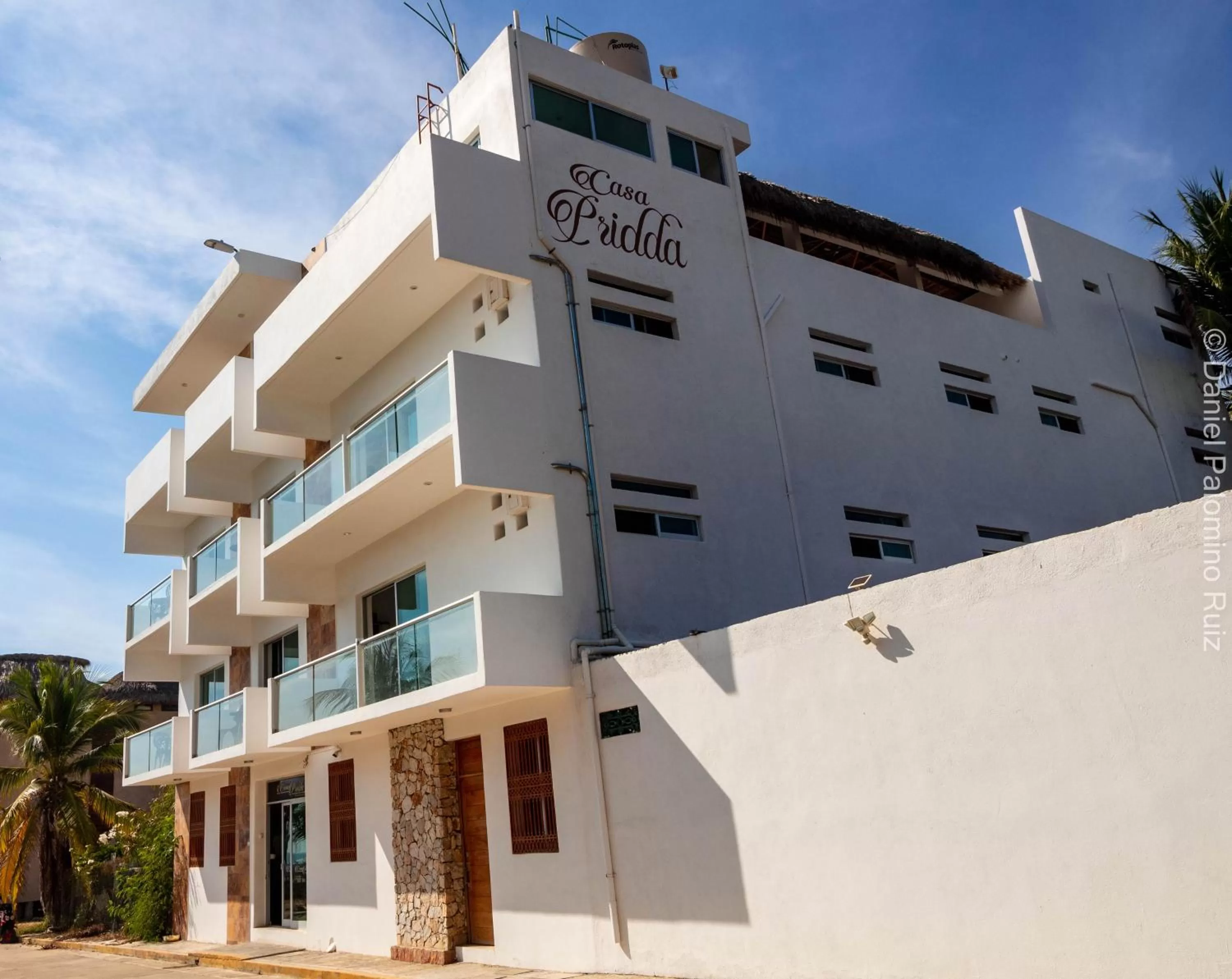 Property building in Hotel Casa Pridda