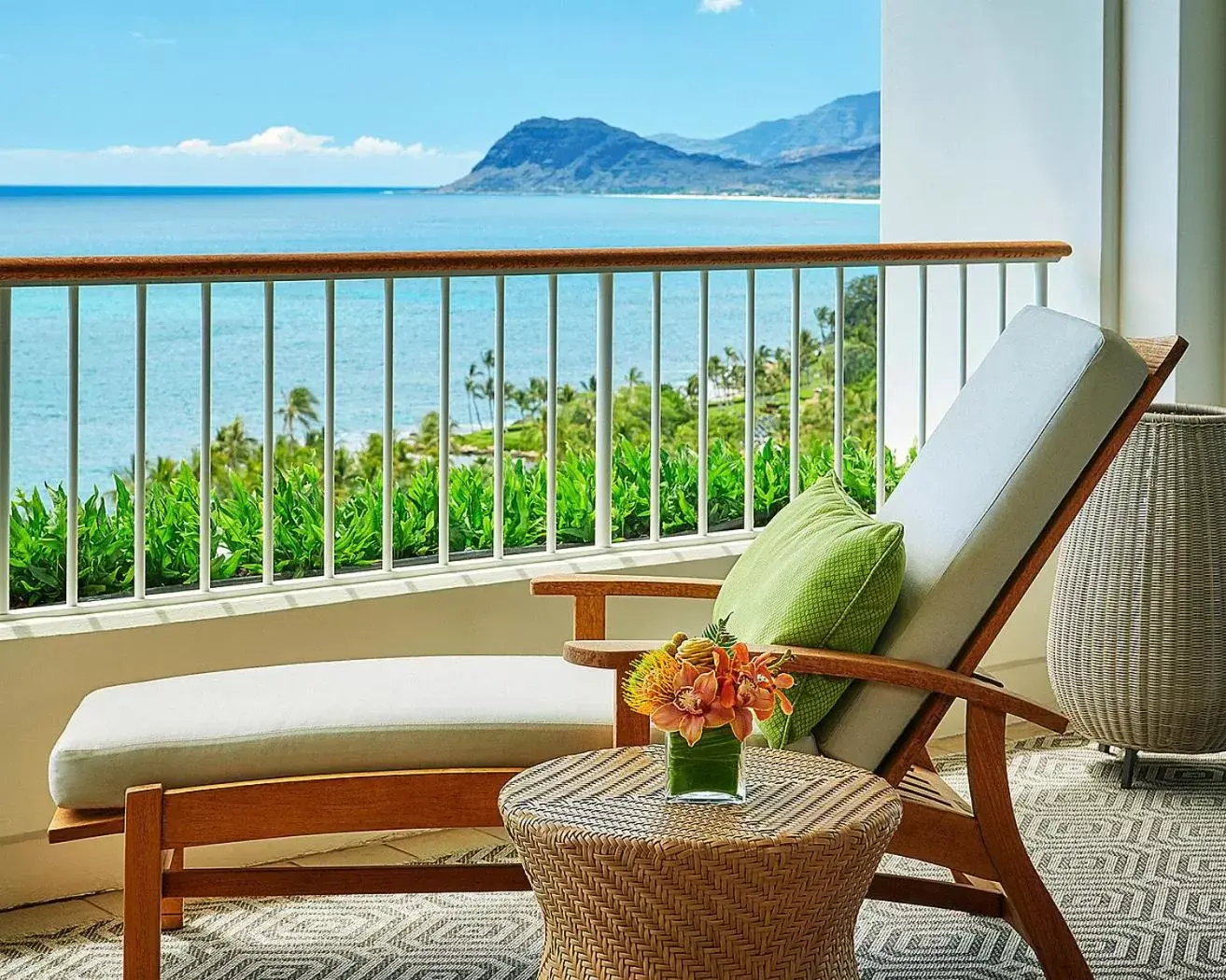 View (from property/room), Balcony/Terrace in Four Seasons Resort Oahu at Ko Olina